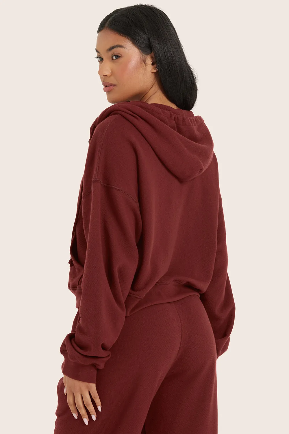 LIGHTWEIGHT SWEATS CLASSIC ZIP HOODIE - TRAIL sold by SETactive product image thumbnail 2