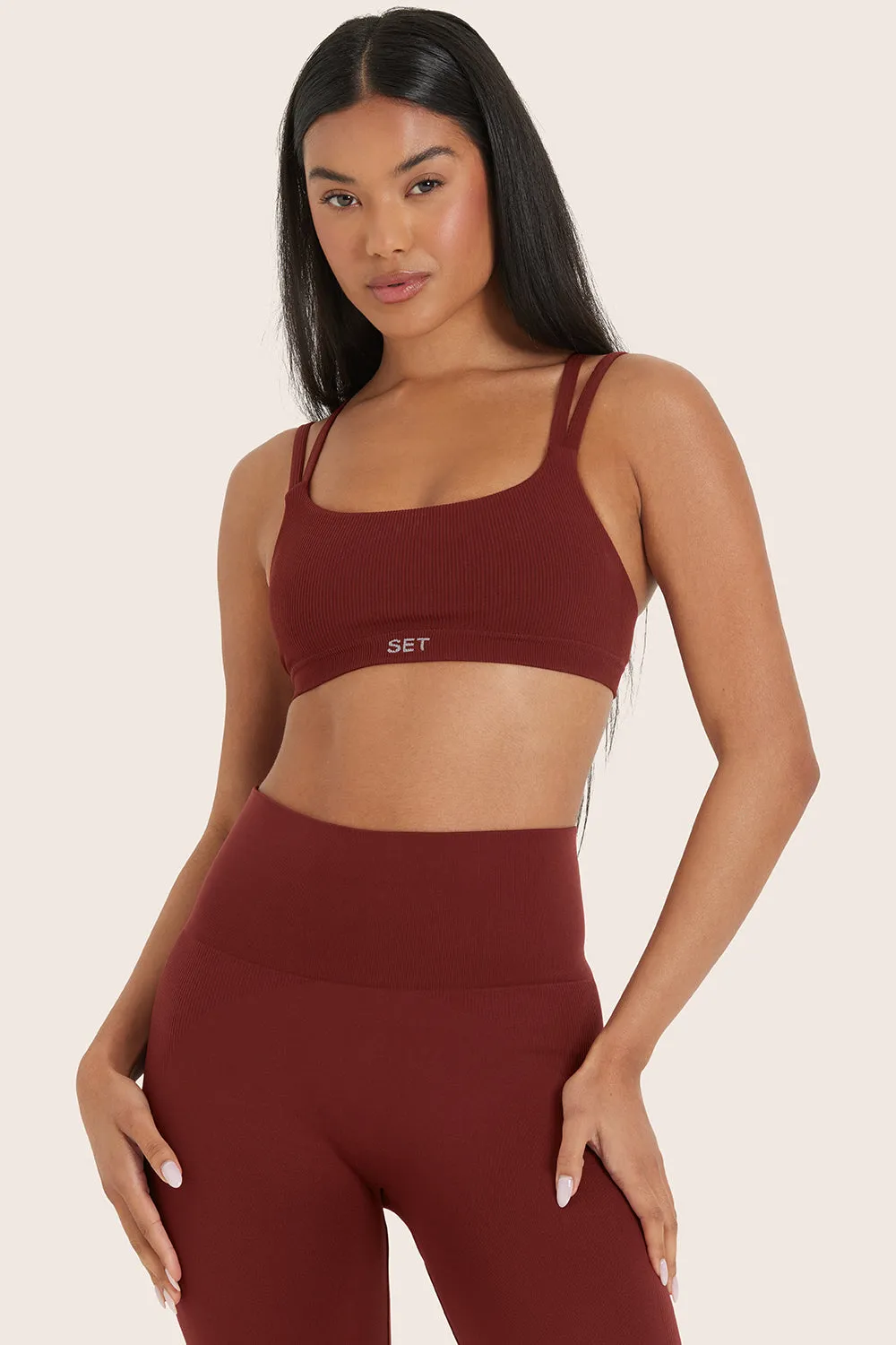 SCULPTFLEX® POWER DOUBLE STRAP BRA - TRAIL sold by SETactive