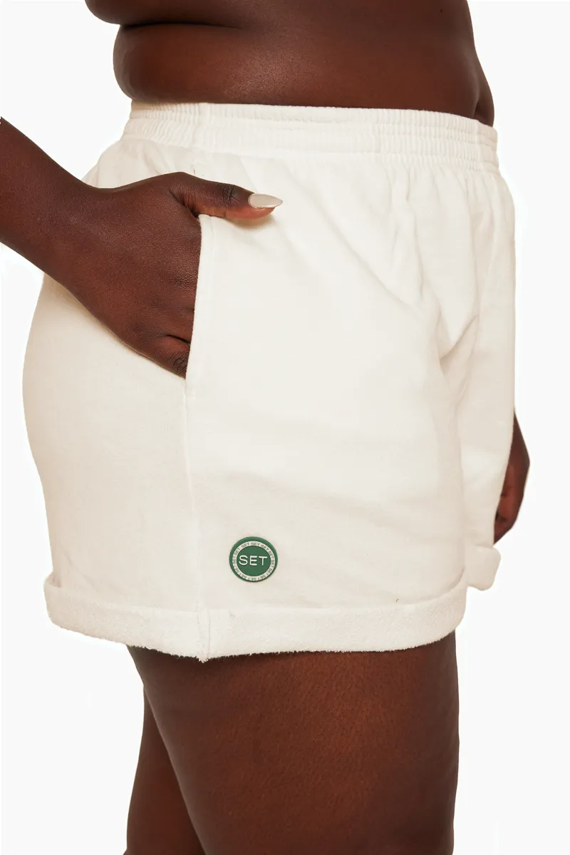 LIGHTWEIGHT COURTSIDE SWEAT SHORTS - VOLLEY sold by SETactive product image thumbnail 3