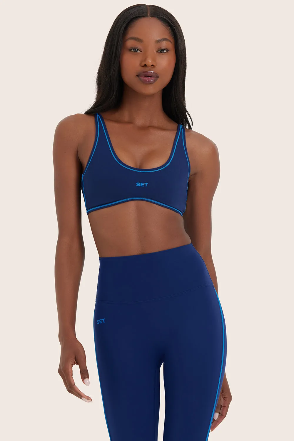 SPORTBODY® SPORTY STITCH BRA - GECKO sold by SETactive