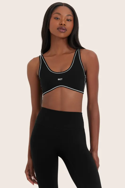 SPORTBODY® SPORTY STITCH BRA - ORCA sold by SETactive