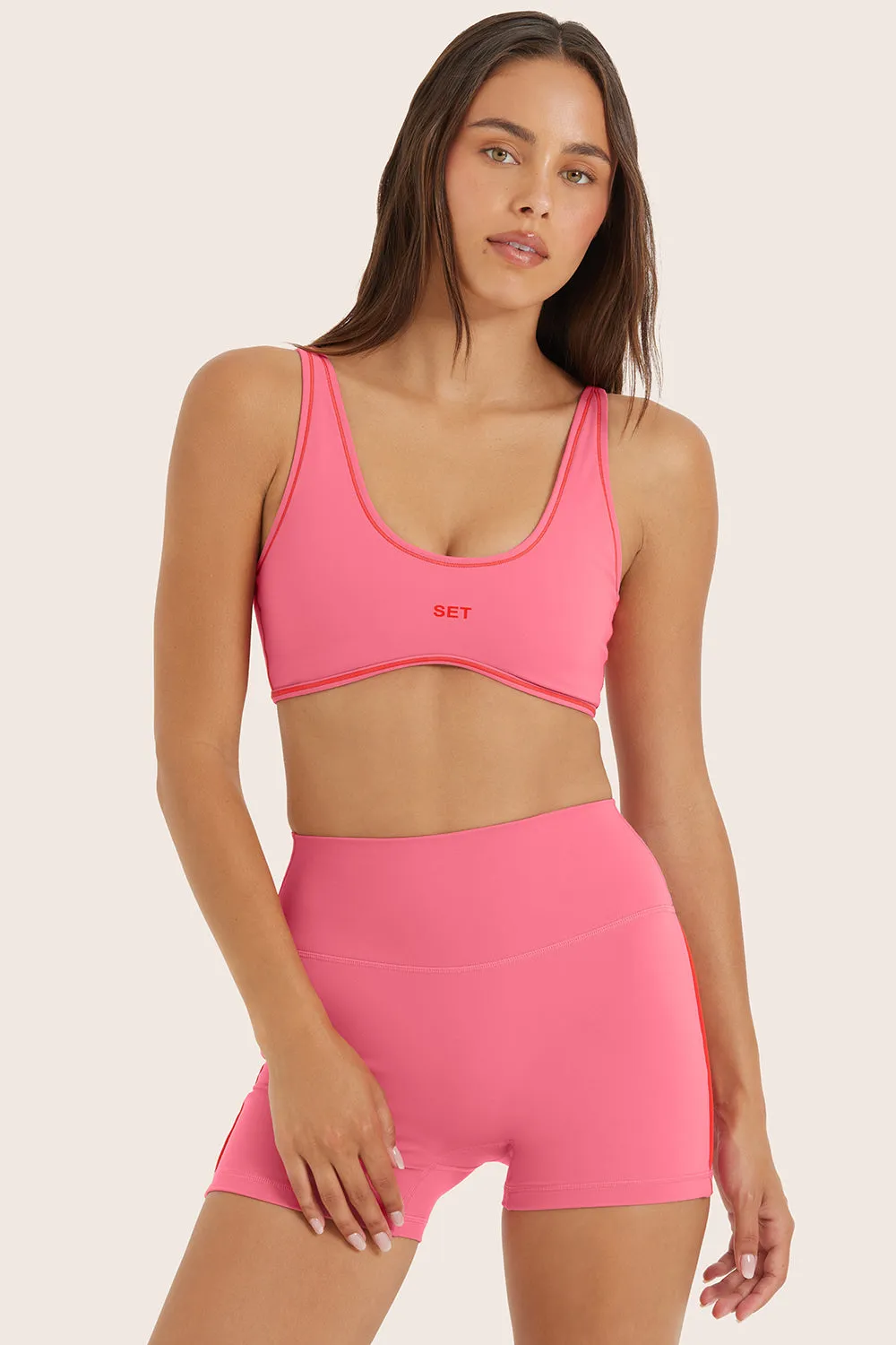SPORTBODY® SPORTY STITCH BRA - LOTUS sold by SETactive