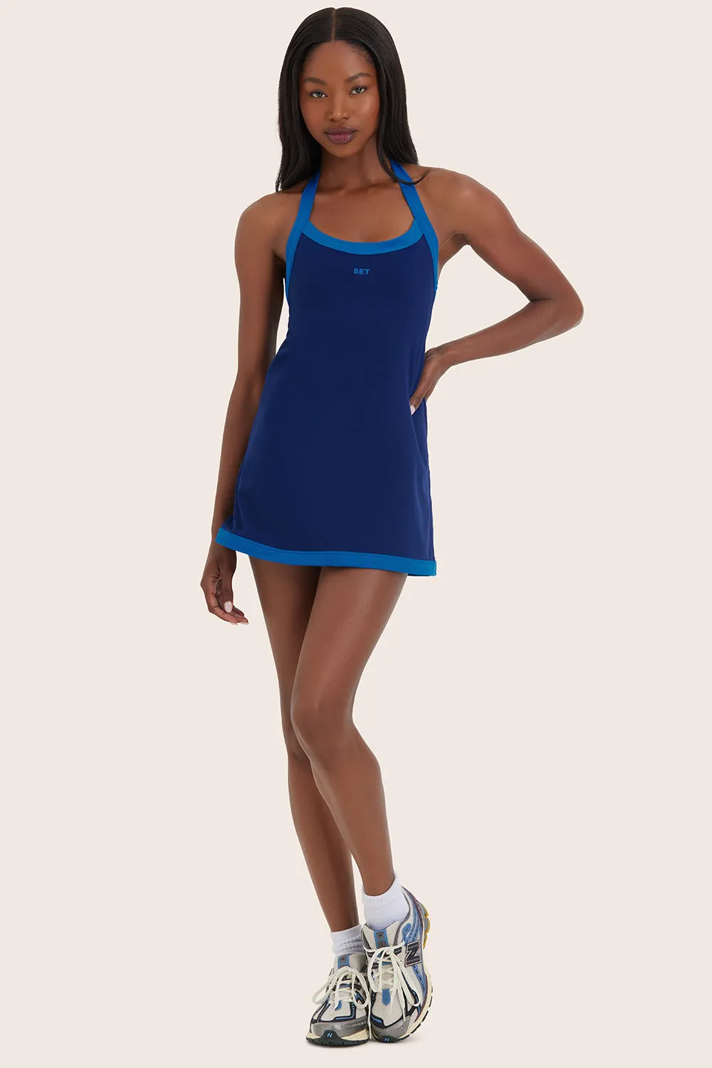SPORTBODY® SPORTY HALTER DRESS - GECKO sold by SETactive