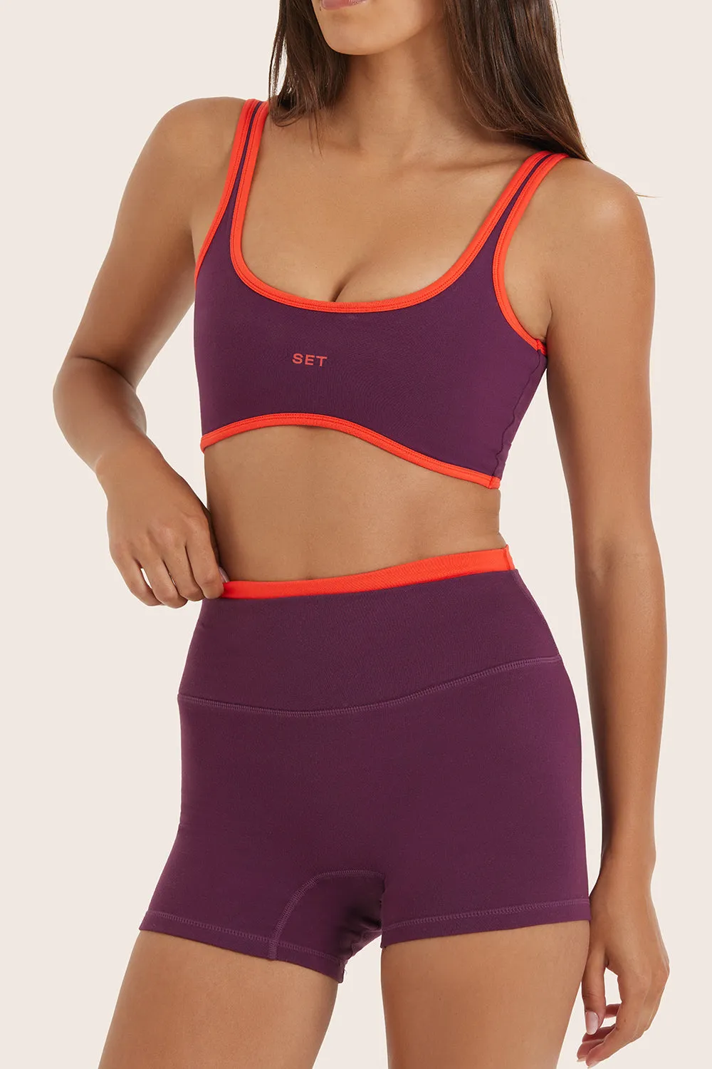 FORMCLOUD® CLOUD CONTRAST RISE BRA - ACAI 1.0 sold by SETactive product image thumbnail 2