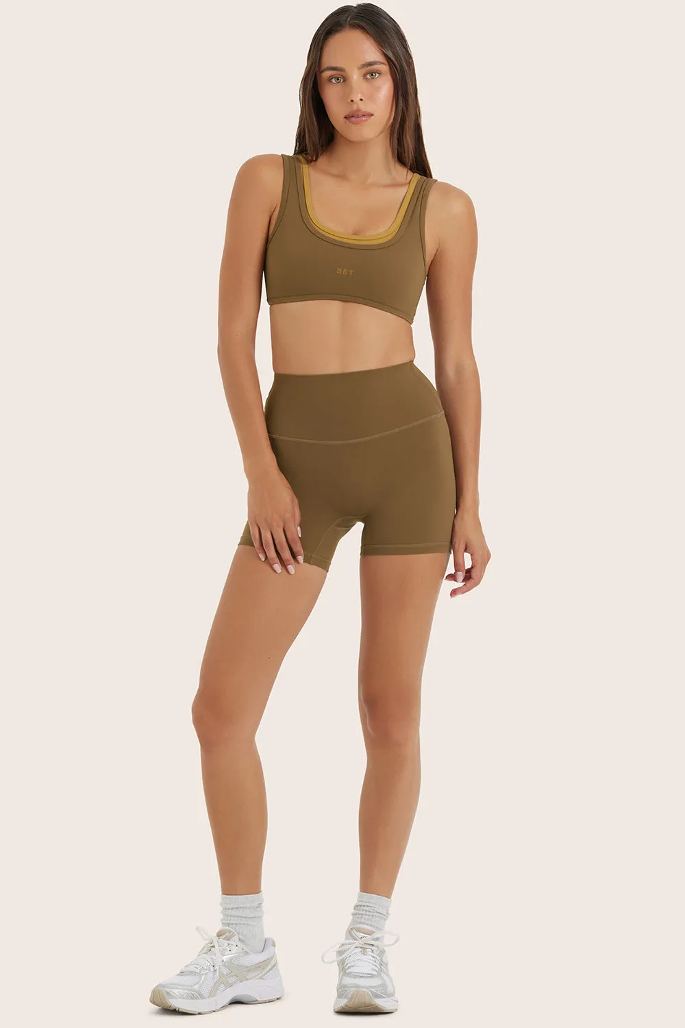 AIRLUXE BREATHE SHORTS - OTTER sold by SETactive product image thumbnail 2