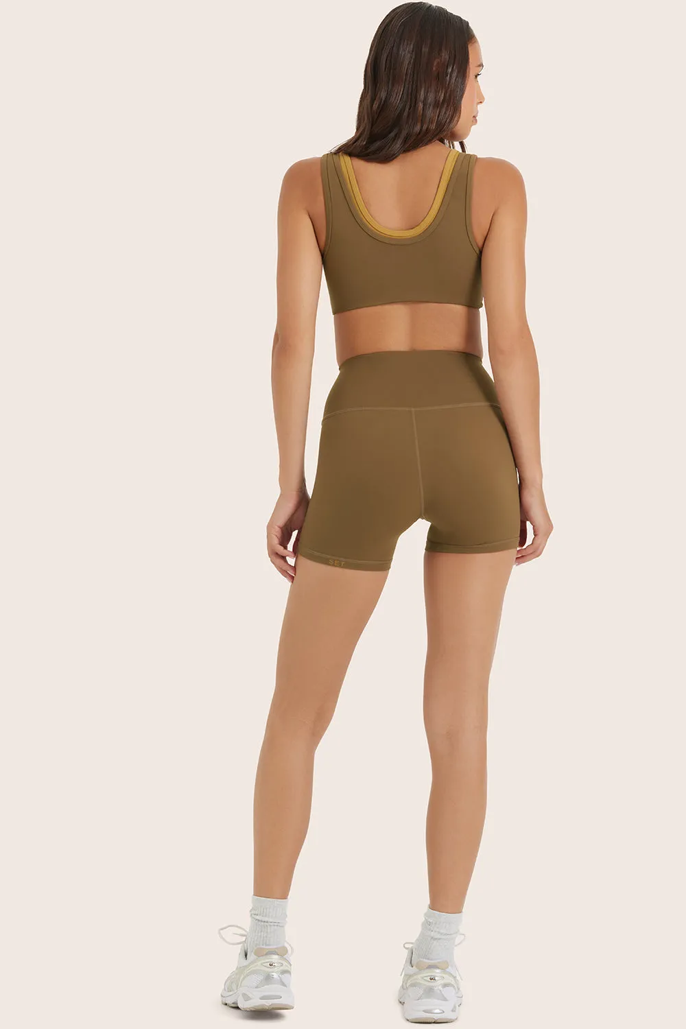 AIRLUXE BREATHE SHORTS - OTTER sold by SETactive product image thumbnail 3