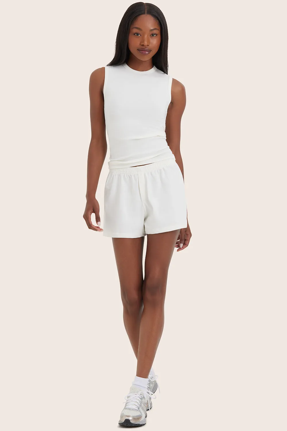 HEAVY COTTON EASY BOXER SHORTS - BLANC sold by SETactive product image thumbnail 2