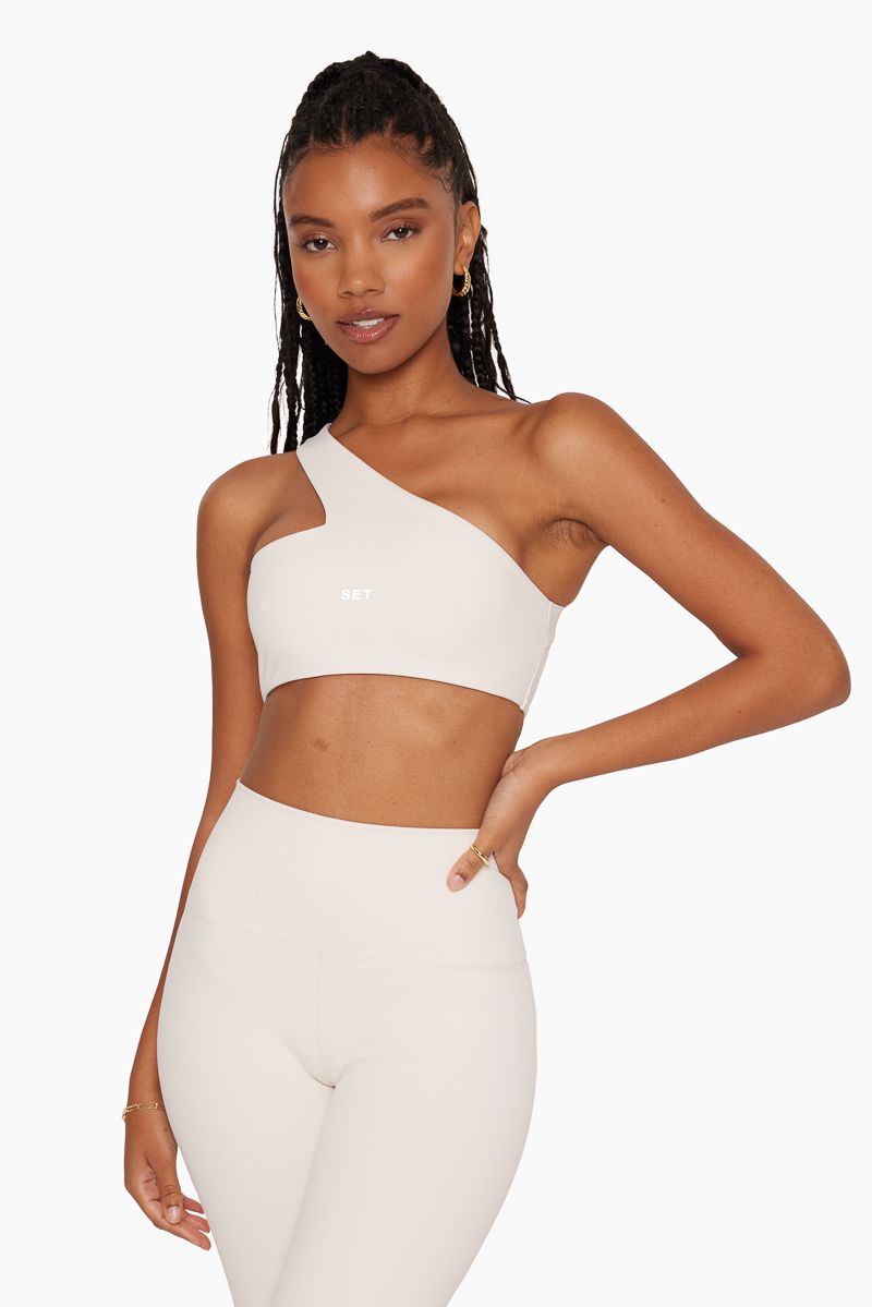 LUXFORM® CROSS STRAP BRA - BLANC sold by SETactive product image thumbnail 2