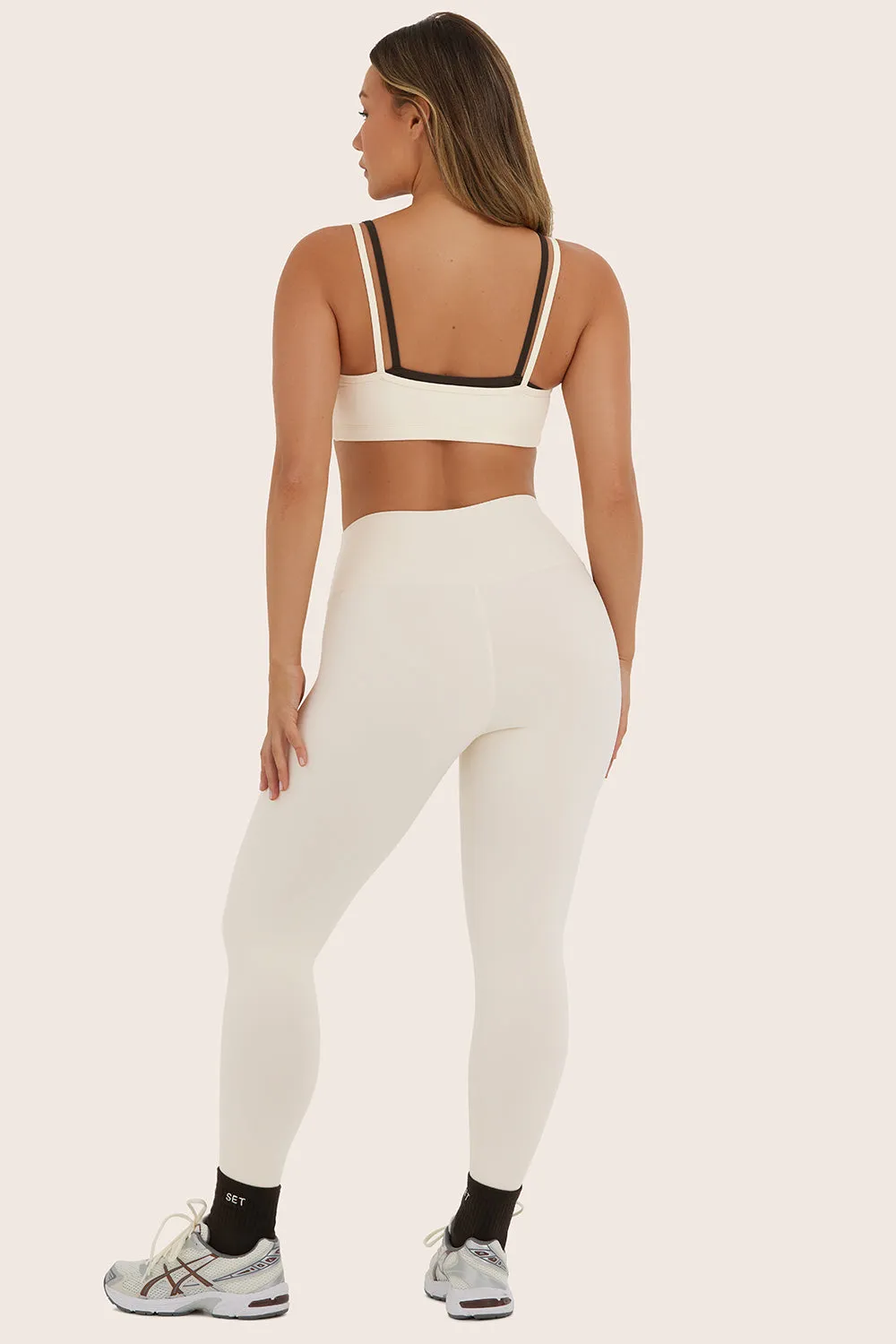 AIRLUXE BREATHE HIGH-RISE LEGGINGS - LECHE sold by SETactive product image thumbnail 3