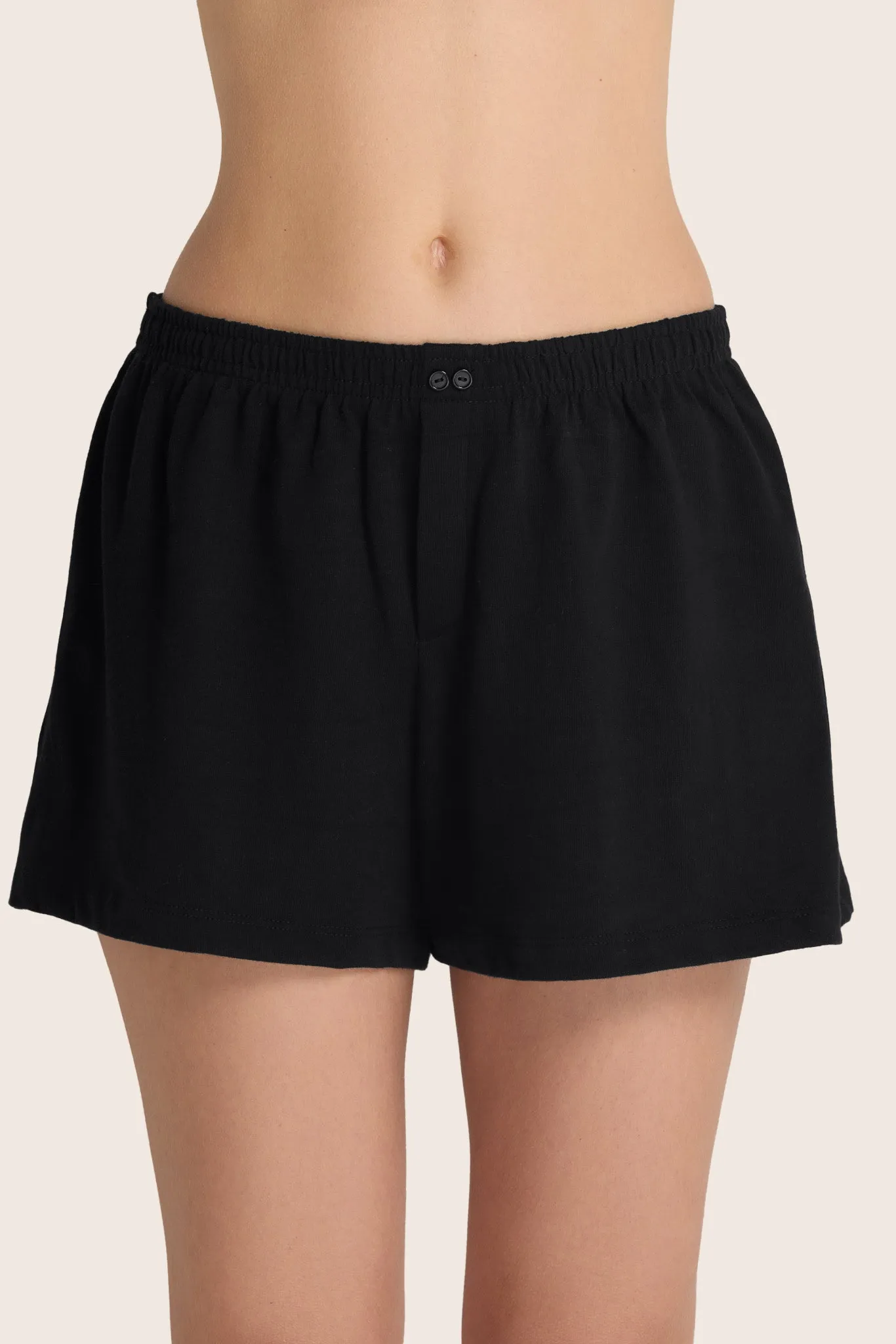 HEAVY COTTON EASY BOXER SHORTS - ONYX sold by SETactive