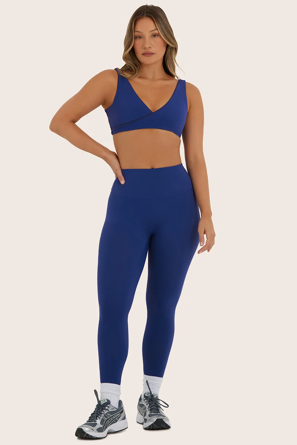 AIRLUXE BREATHE HIGH-RISE LEGGINGS - AQUA sold by SETactive product image thumbnail 2