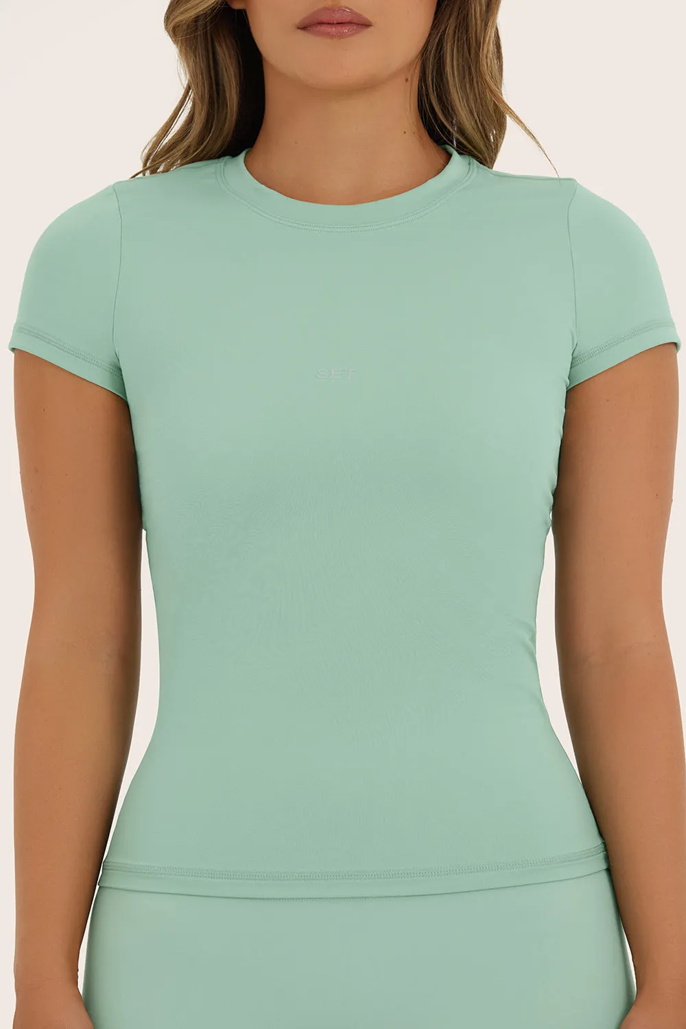 AIRLUXE™ BREATHE TEE - JULEP sold by SETactive product image thumbnail 3