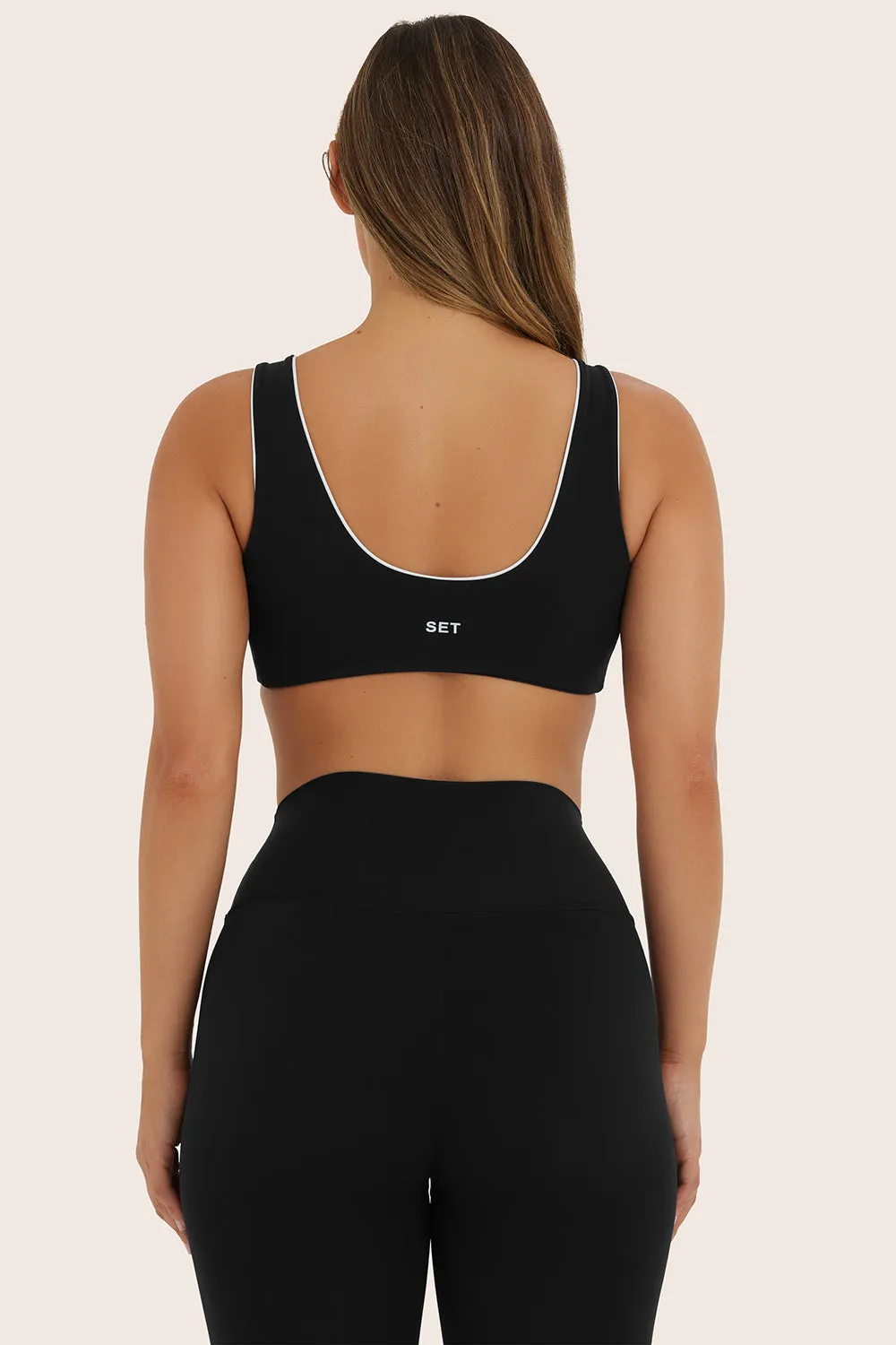 AIRLUXE BREATHE CONTRAST WRAP BRA - ORCA sold by SETactive product image thumbnail 4