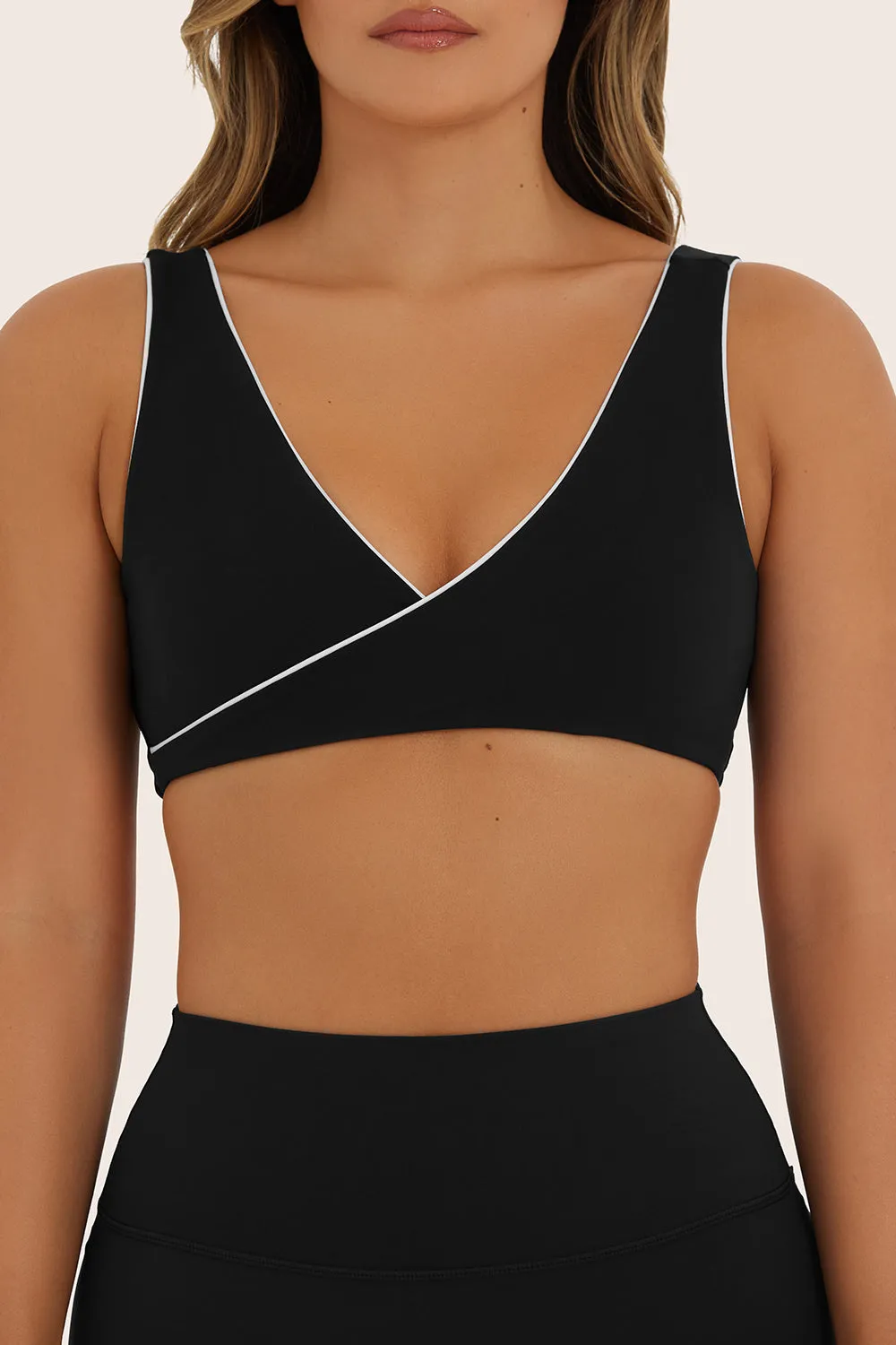 AIRLUXE BREATHE CONTRAST WRAP BRA - ORCA sold by SETactive product image thumbnail 2