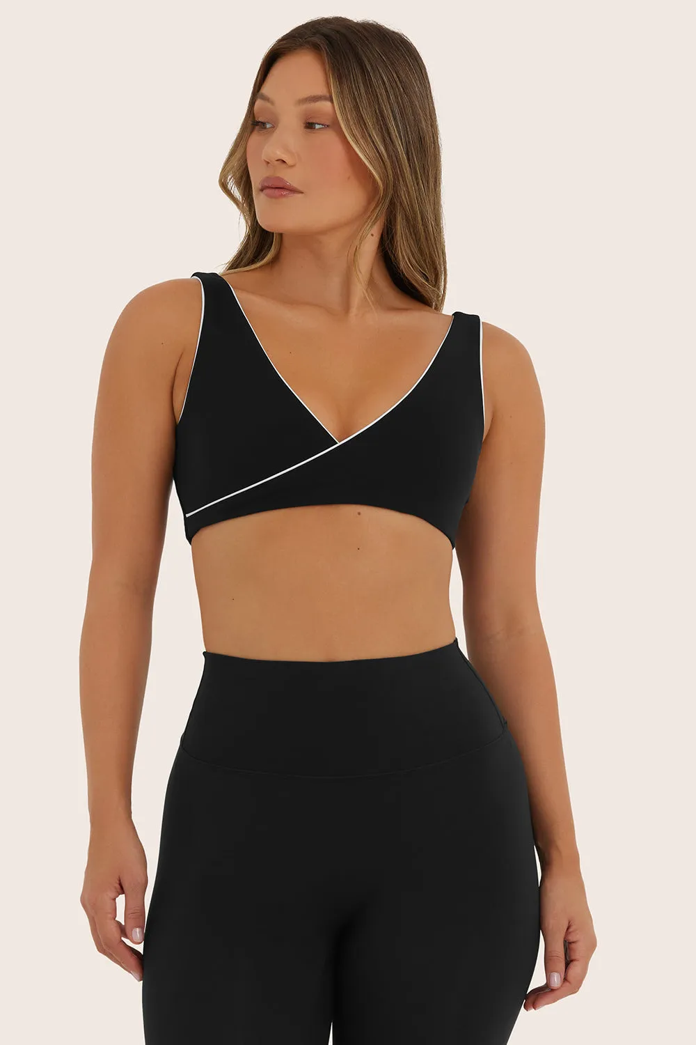AIRLUXE BREATHE CONTRAST WRAP BRA - ORCA sold by SETactive product image thumbnail 3