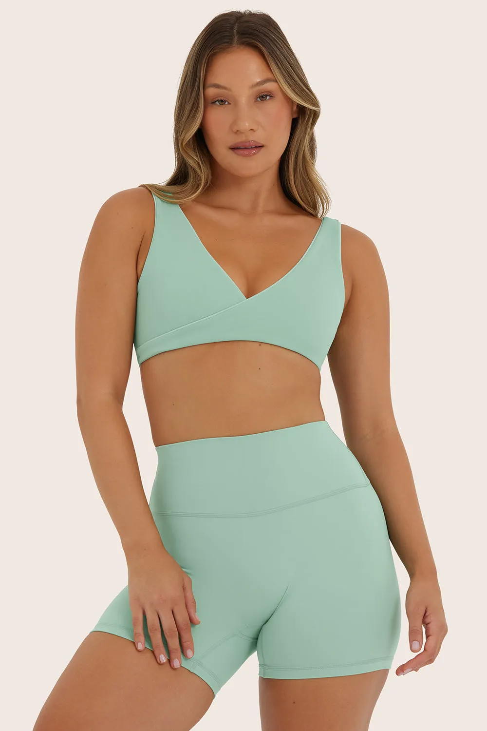 AIRLUXE BREATHE CONTRAST WRAP BRA - JULEP sold by SETactive product image thumbnail 5