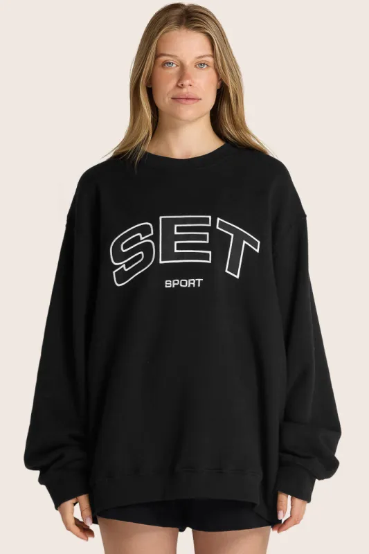MIDWEIGHT SWEATS STAPLE SET CREWNECK - ORCA sold by SETactive