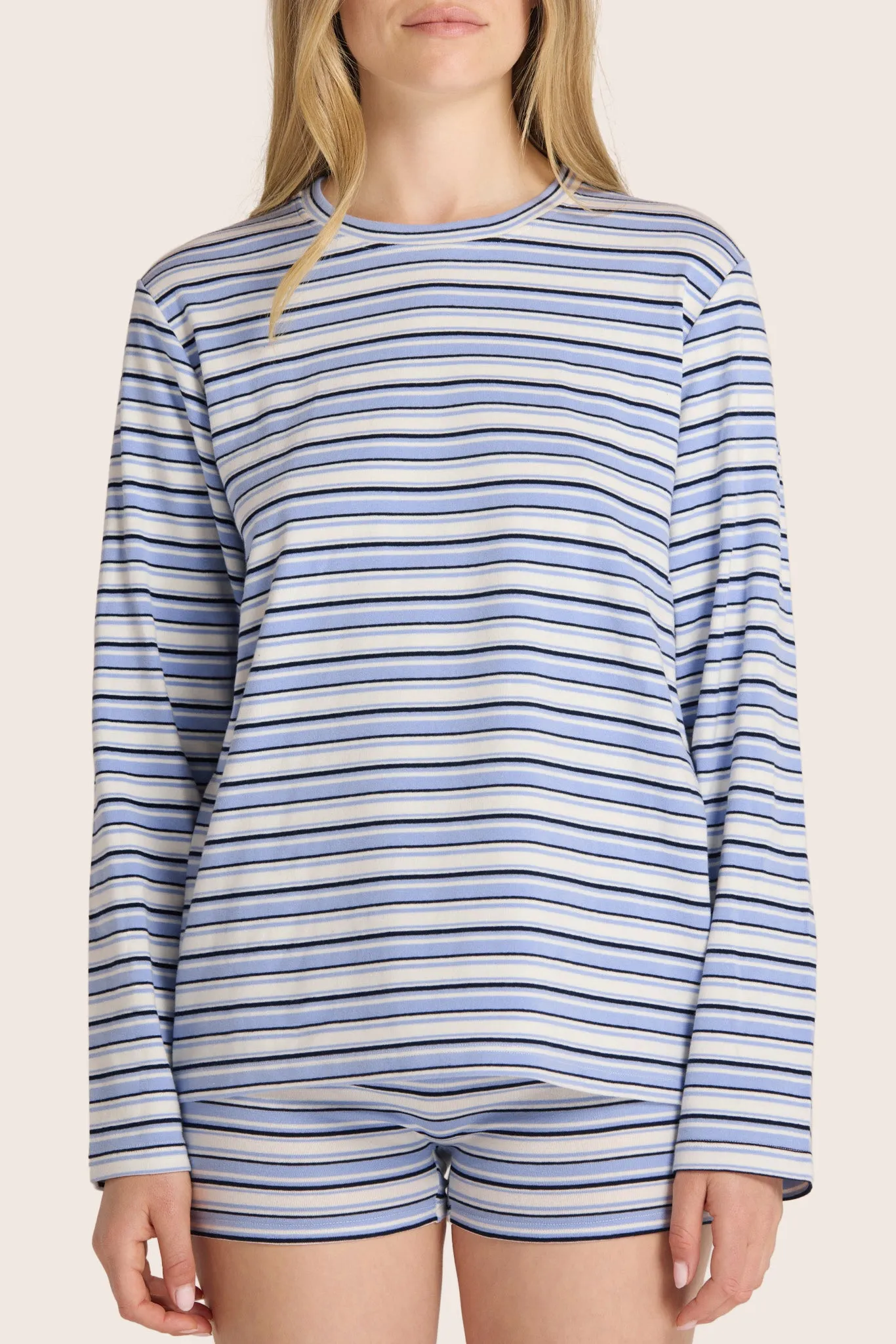STRIPE JERSEY STRIPE OVERSIZED LONG SLEEVE - SAILOR sold by SETactive product image thumbnail 4