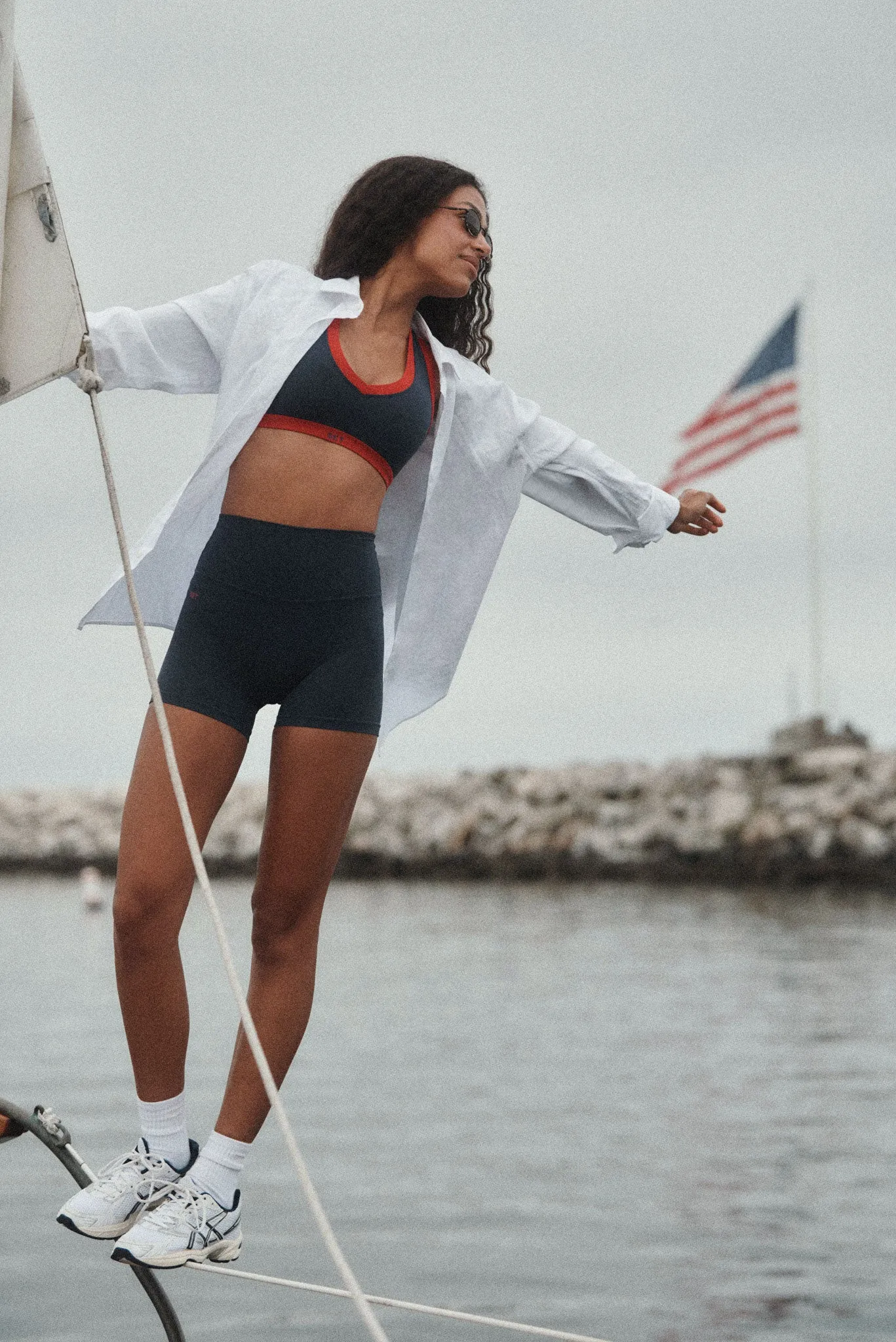 AIRLUXE BREATHE SHORTS - ANCHOR sold by SETactive product image thumbnail 2