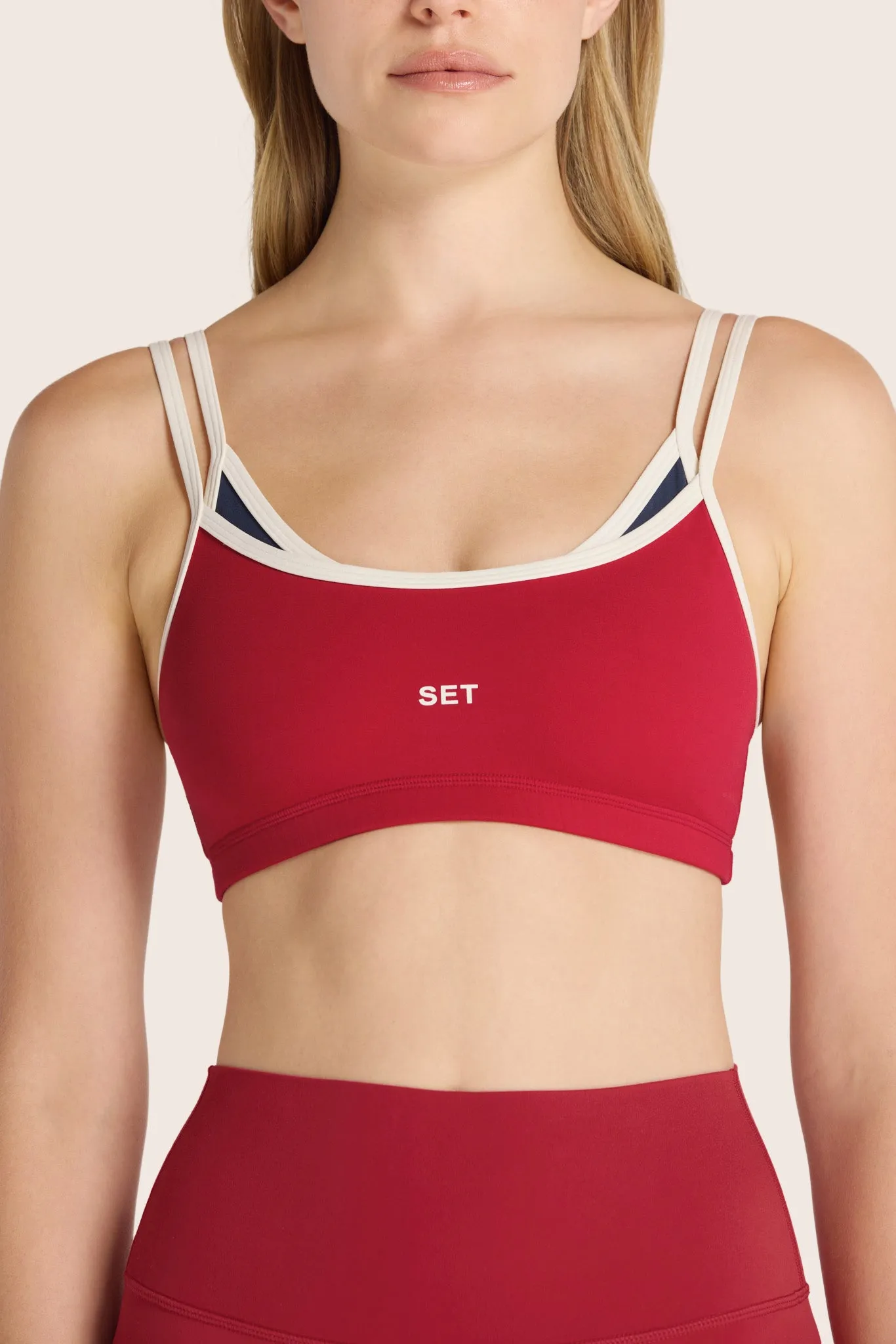 AIRLUXE BREATHE LAYERED MOVE BRA - LADYBUG sold by SETactive product image thumbnail 4