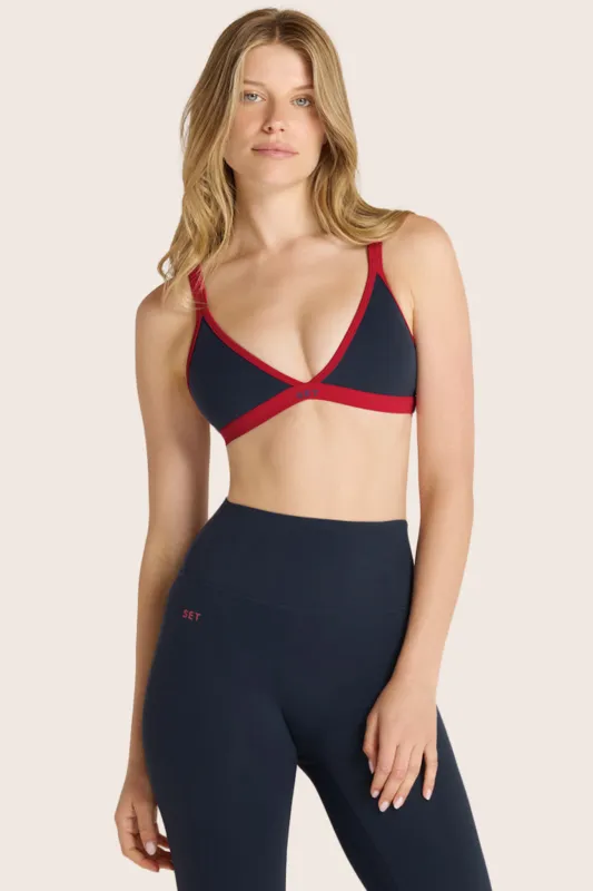 AIRLUXE™ BREATHE TRIANGLE BRA - ANCHOR sold by SETactive
