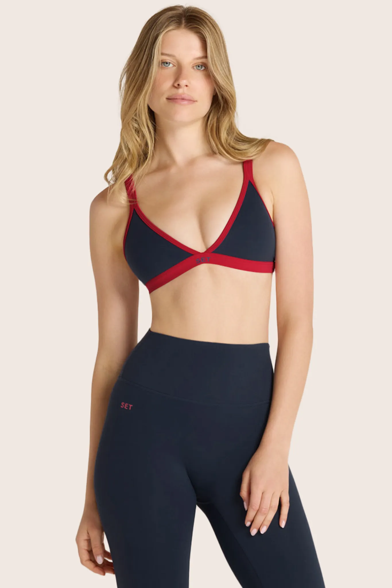 AIRLUXE BREATHE TRIANGLE BRA - ANCHOR sold by SETactive