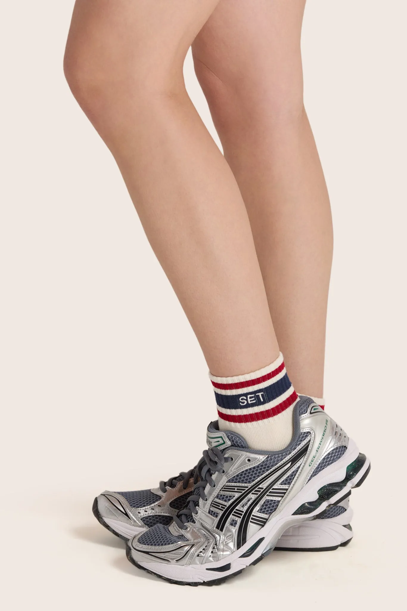 SET STRIPE SHORTY SOCKS - SEASHELL/ANCHOR sold by SETactive product image thumbnail 2