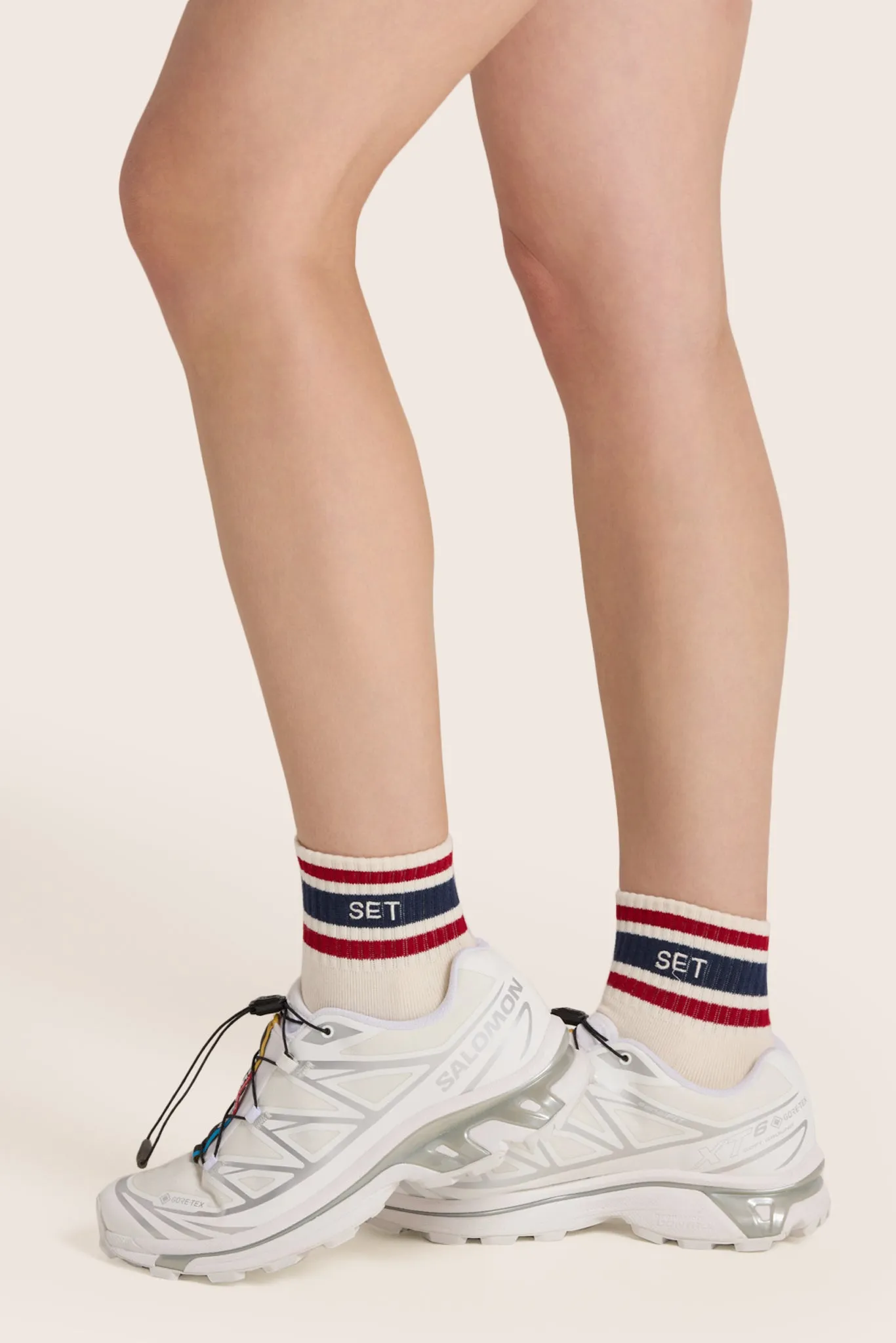 SET STRIPE SHORTY SOCKS - SEASHELL/ANCHOR sold by SETactive product image thumbnail 5