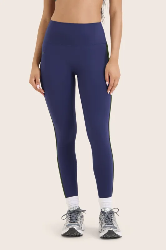 SPORTBODY® SPORTY DUO STRIPE LEGGINGS - LAKE sold by SETactive