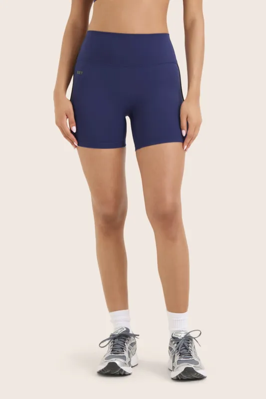 SPORTBODY® SPORTY DUO STRIPE SHORTS - LAKE sold by SETactive