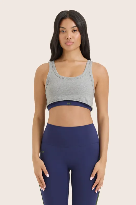 SPORTBODY® SPORTY ROSTER BRA - LAKE sold by SETactive