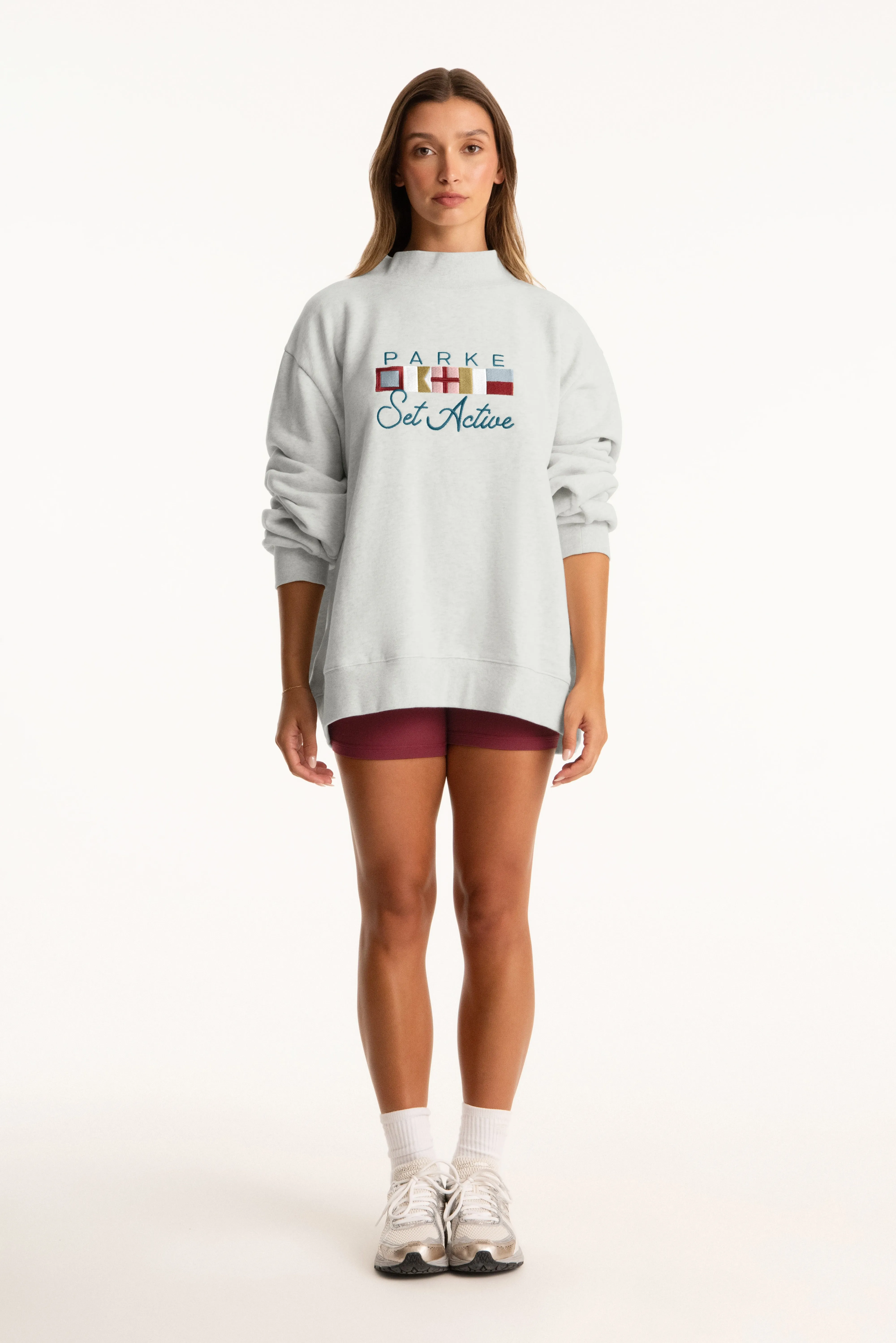 SET X PARKE FLAGSHIP MOCKNECK - PARKE CLASSIC GREY sold by SETactive product image thumbnail 2