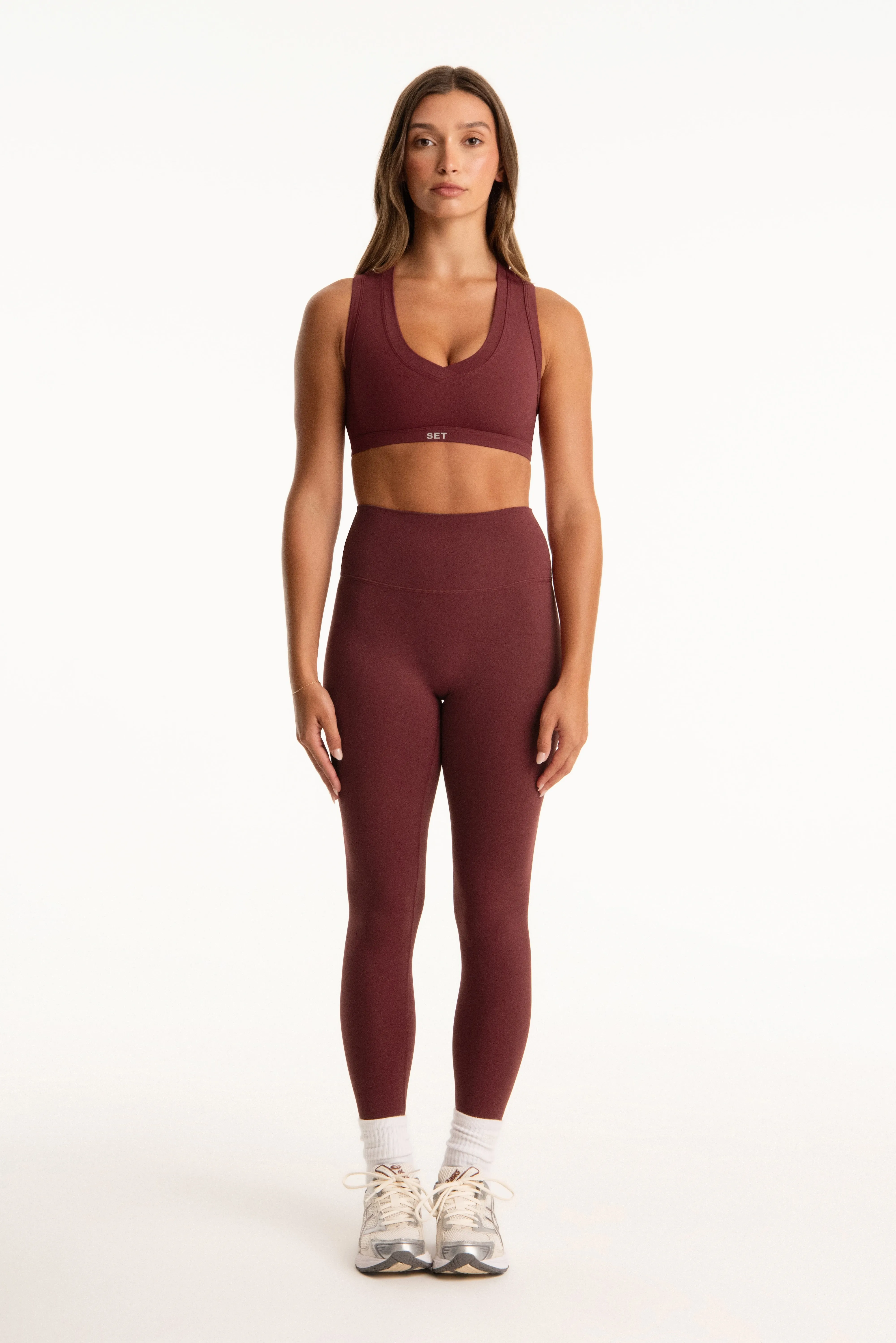 AIRLUXE BREATHE PARKE HIGH-RISE LEGGINGS - RHUBARB sold by SETactive product image thumbnail 3