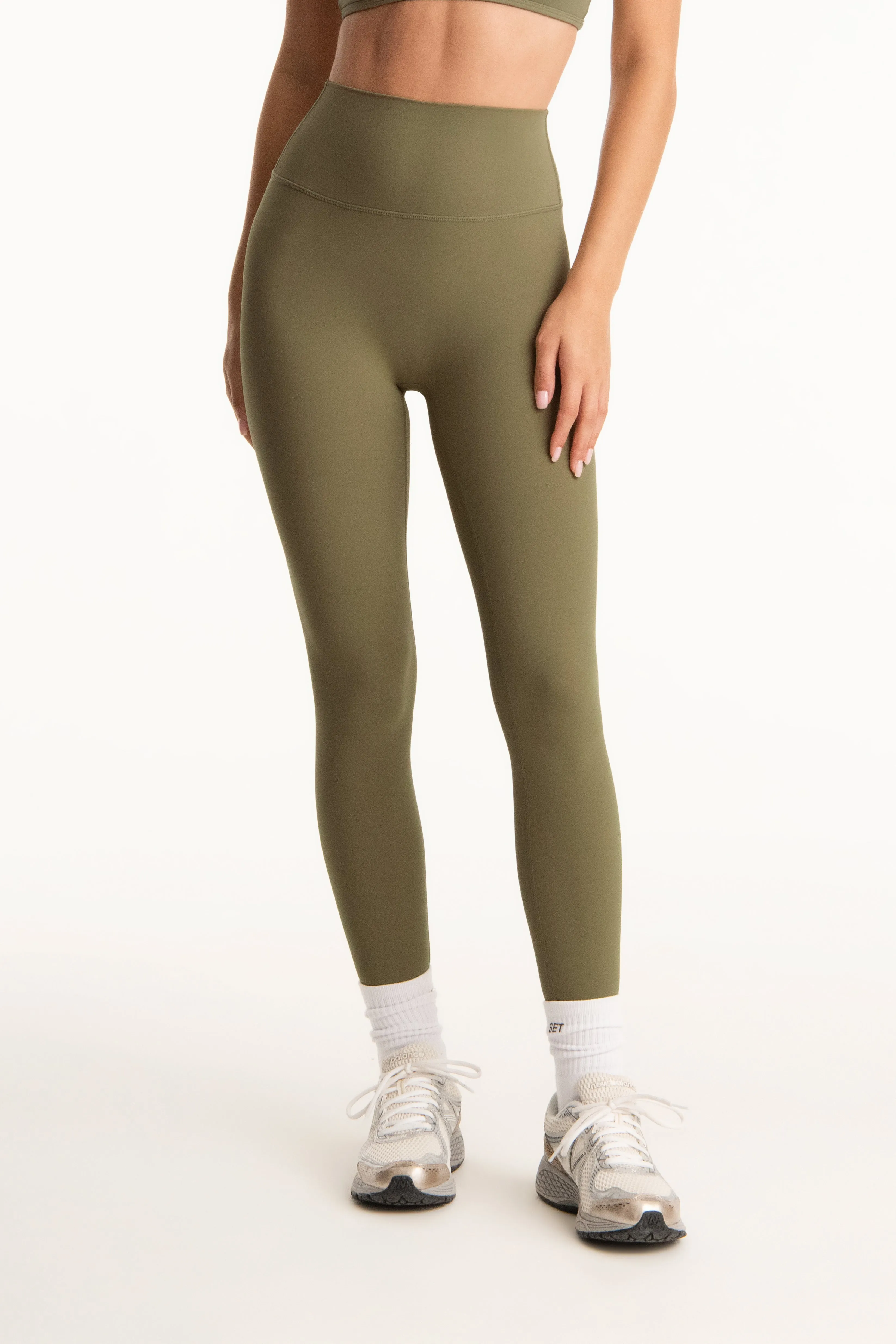 AIRLUXE BREATHE PARKE HIGH-RISE LEGGINGS - BEACHGRASS sold by SETactive
