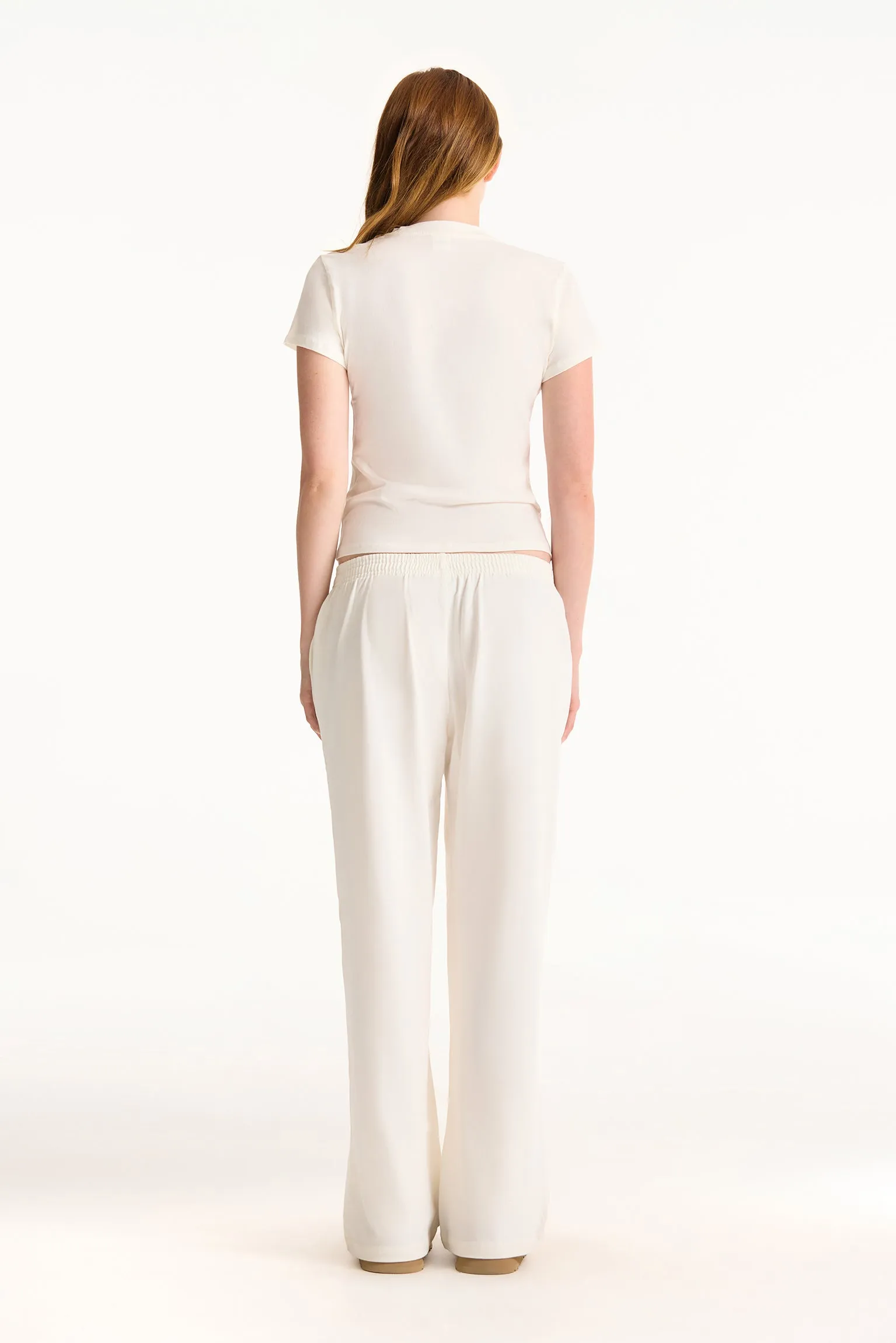 CLASSIC COTTON DAILY STAPLE TEE - BLANC sold by SETactive product image thumbnail 3