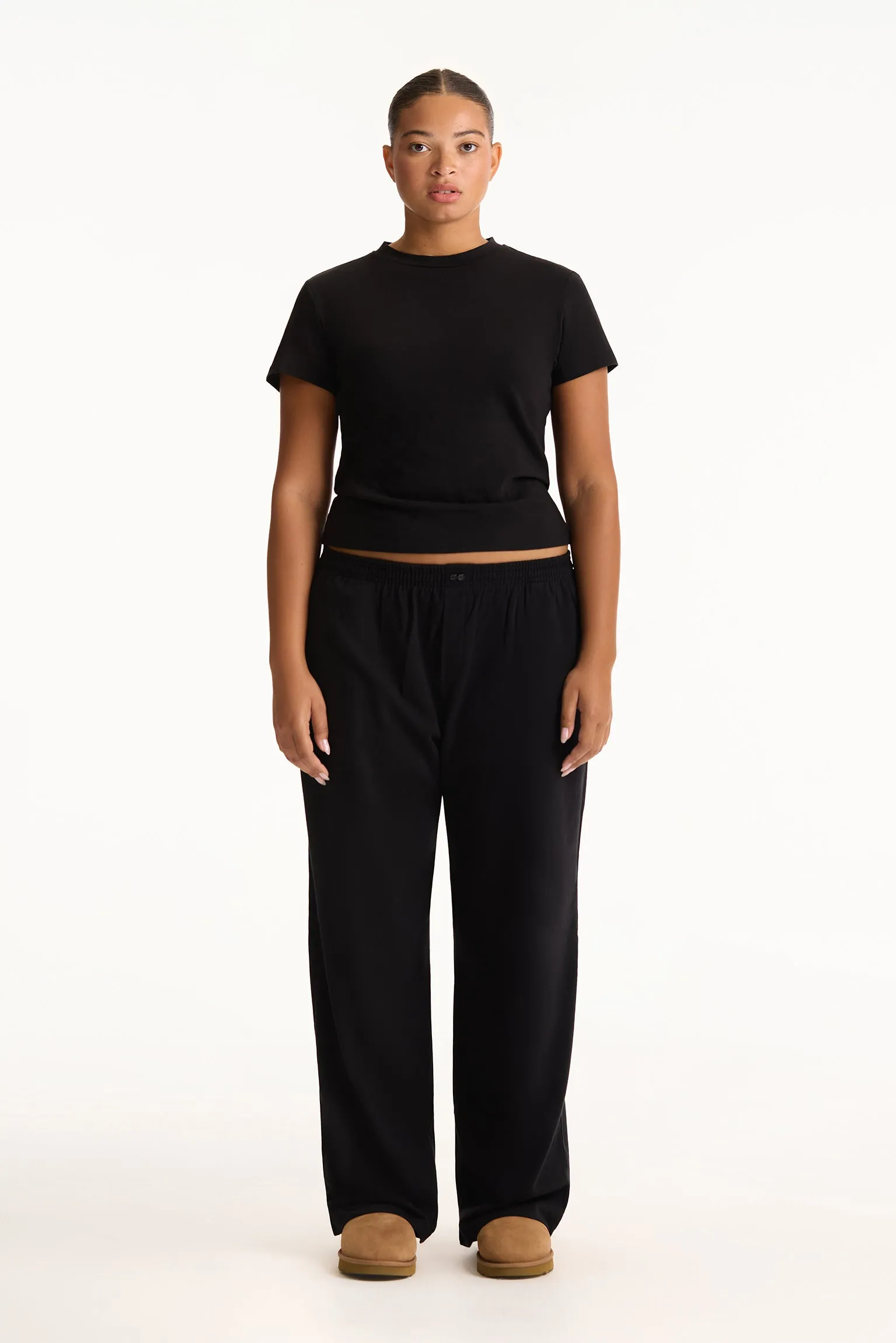 CLASSIC COTTON DAILY STAPLE TEE - ONYX sold by SETactive product image thumbnail 2