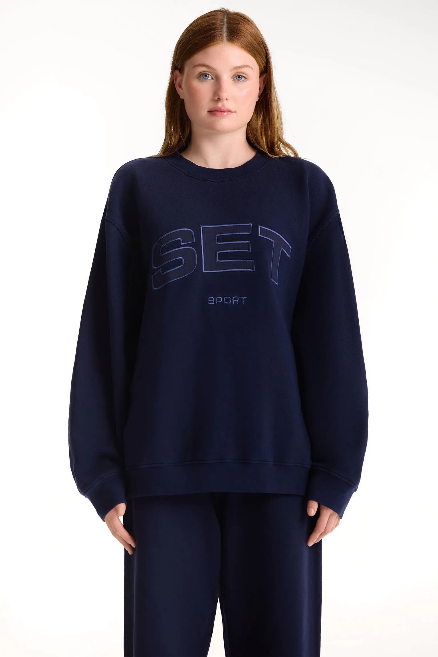 MIDWEIGHT SWEATS STAPLE SET CREWNECK - CURRENT sold by SETactive