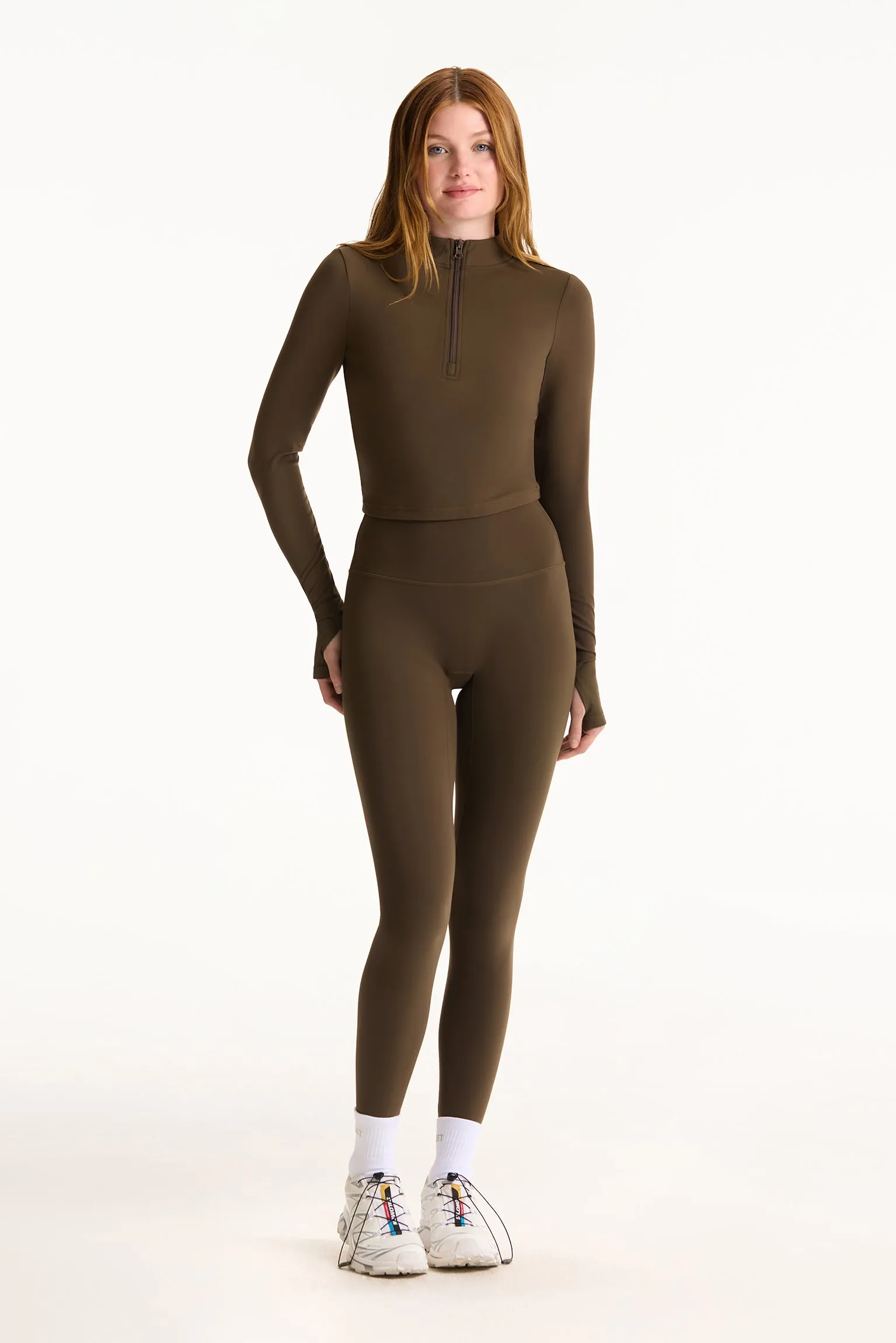 LUXFORM® LUX QUARTER ZIP - CEDAR sold by SETactive product image thumbnail 2