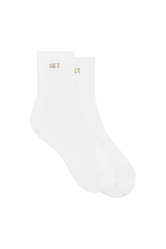 SET SOCKS - WHITE/SANDBAR sold by SETactive