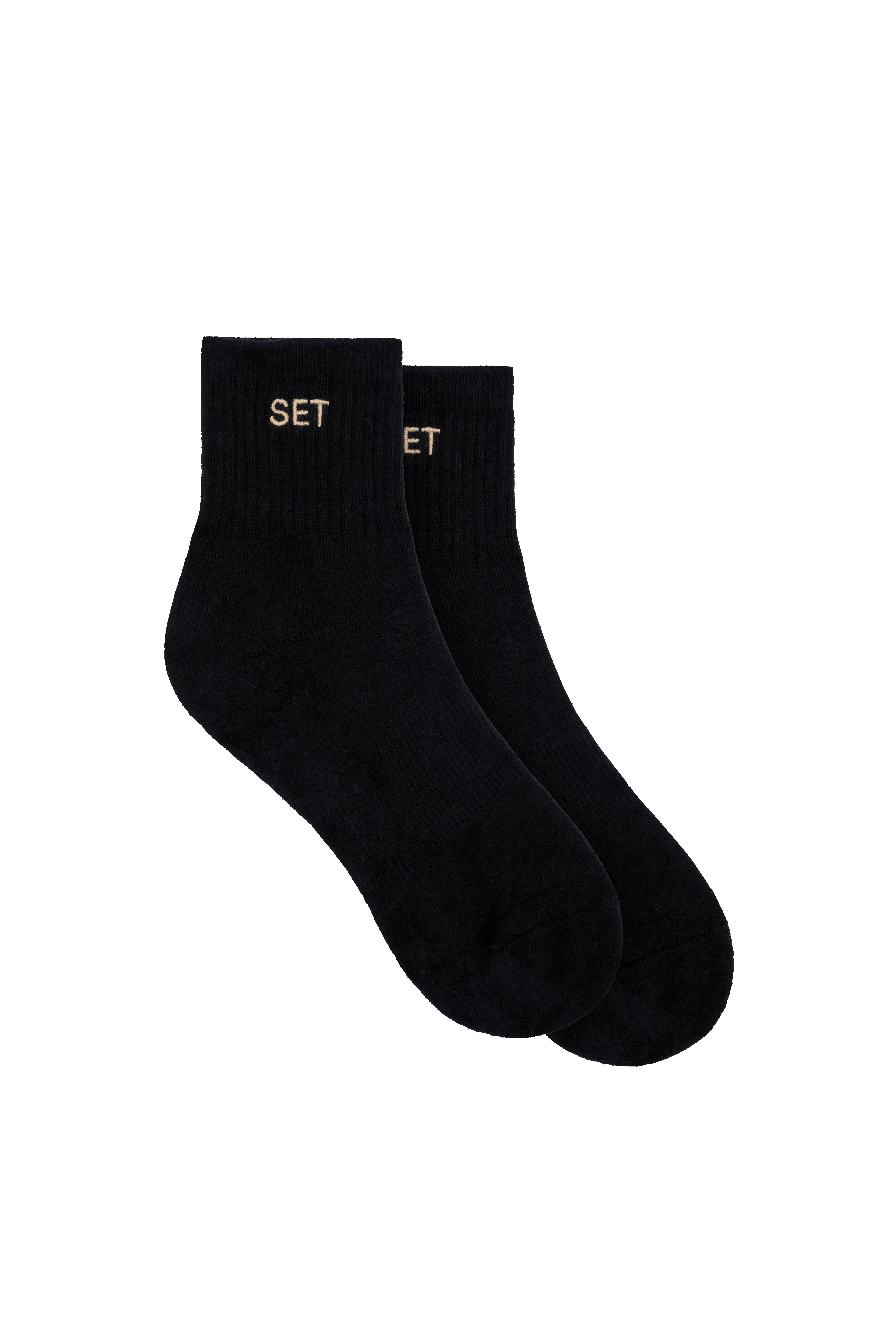 SET SHORTY SOCKS - ONYX/SANDBAR sold by SETactive