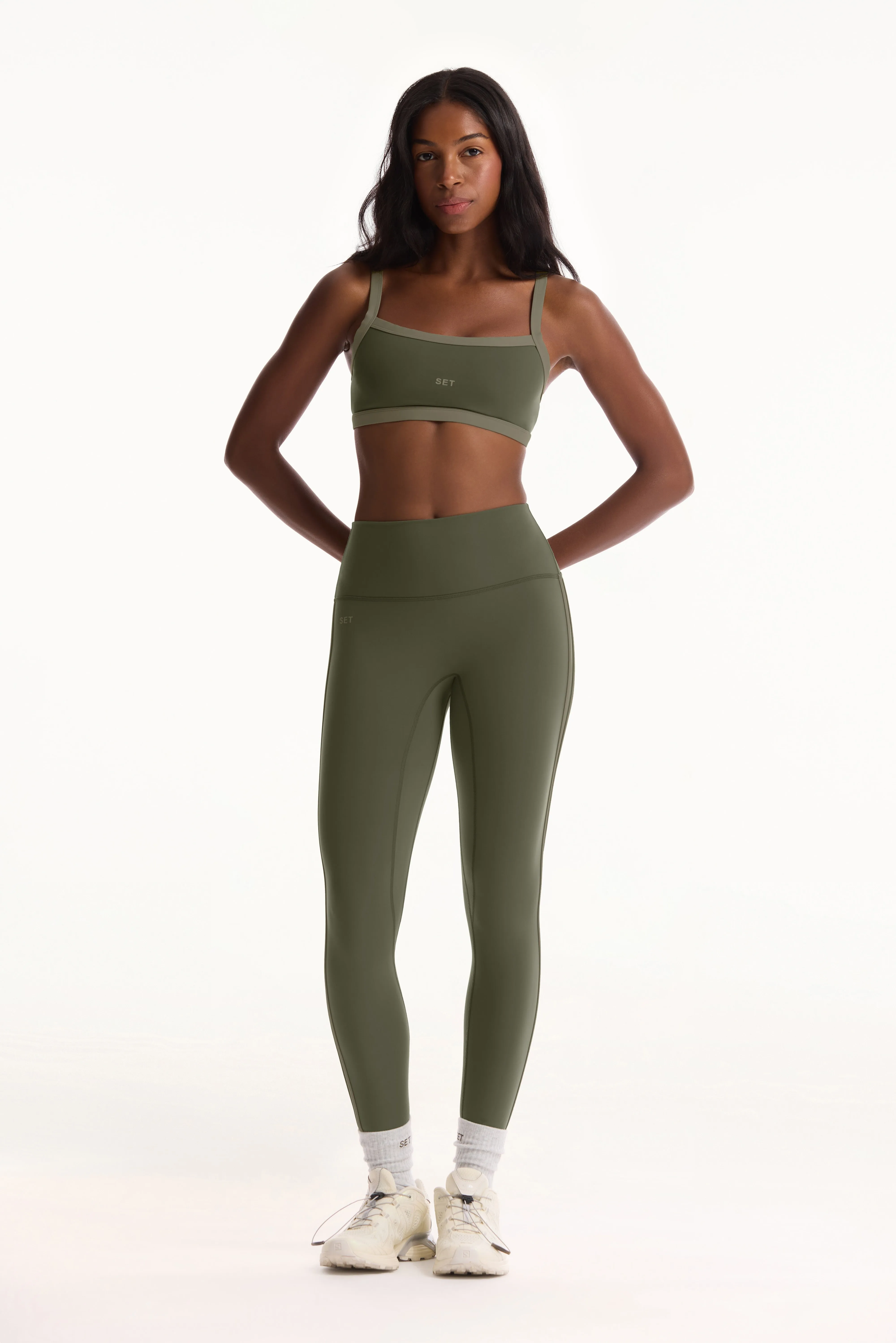 LUXFORM® LUX HIGH-RISE DUO STRIPE LEGGINGS - SURGE sold by SETactive product image thumbnail 3