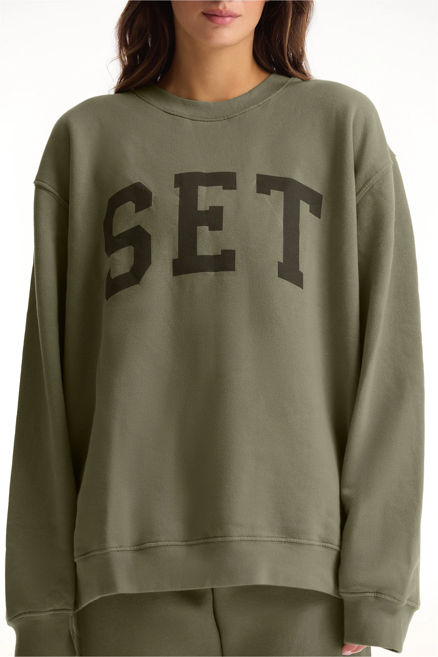 MIDWEIGHT SWEATS STAPLE SET CREWNECK - SURGE sold by SETactive product image thumbnail 5