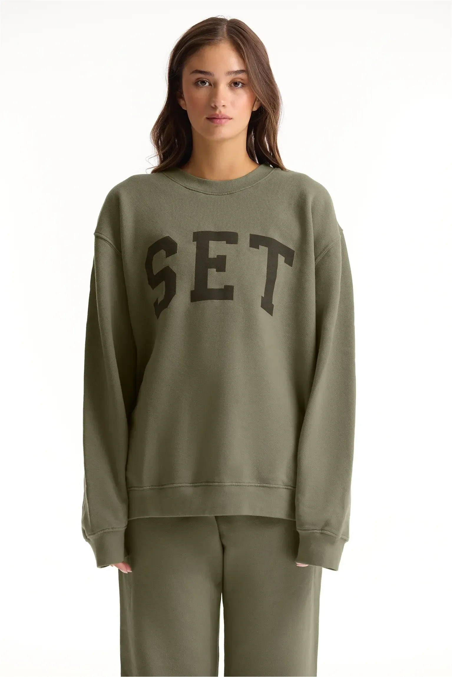 MIDWEIGHT SWEATS STAPLE SET CREWNECK - SURGE sold by SETactive