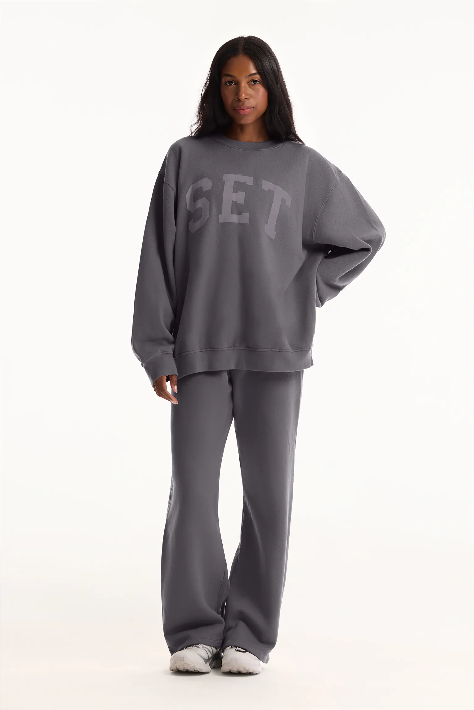 MIDWEIGHT SWEATS STAPLE STRAIGHT LEG SWEATPANTS - LYNX sold by SETactive product image thumbnail 2