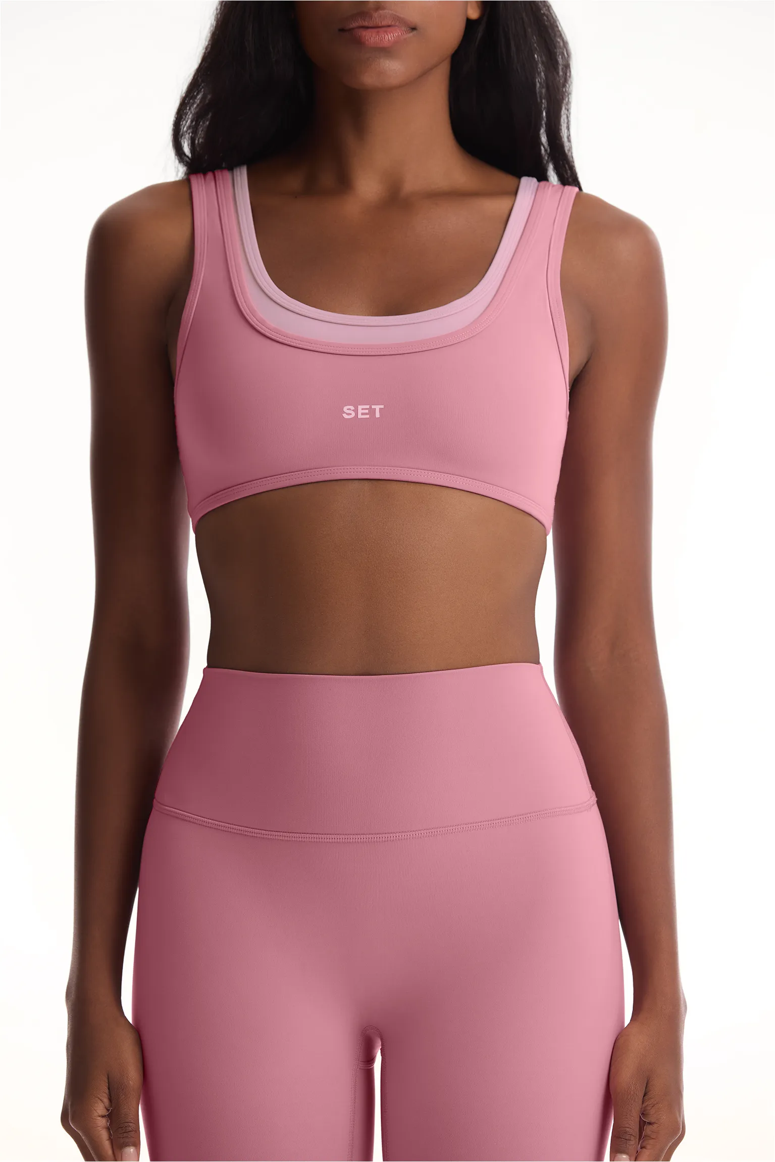 AIRLUXE™ BREATHE LAYER SCOOP BRA - GLOSSY sold by SETactive product image thumbnail 4