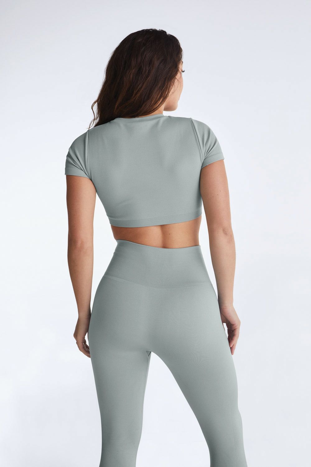 SCULPTFLEX® BABY CROP BRA - RAIN sold by SETactive product image thumbnail 2