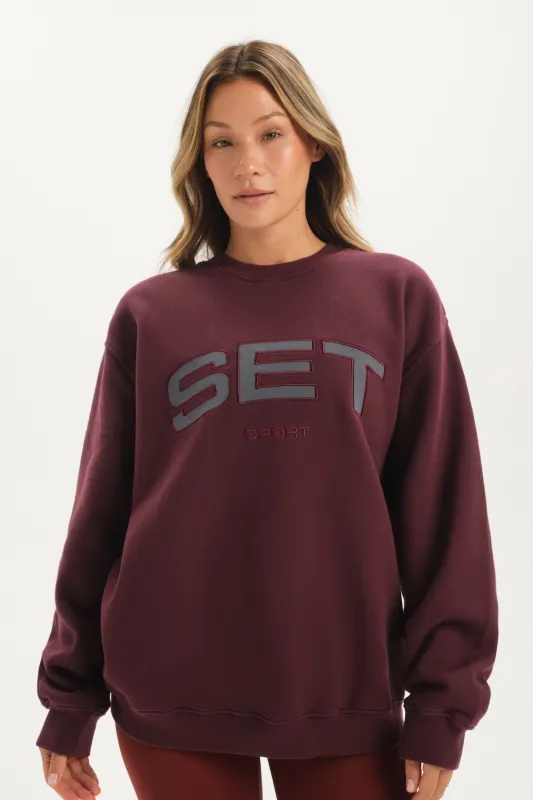 MIDWEIGHT SWEATS STAPLE SET CREWNECK - FEVER sold by SETactive