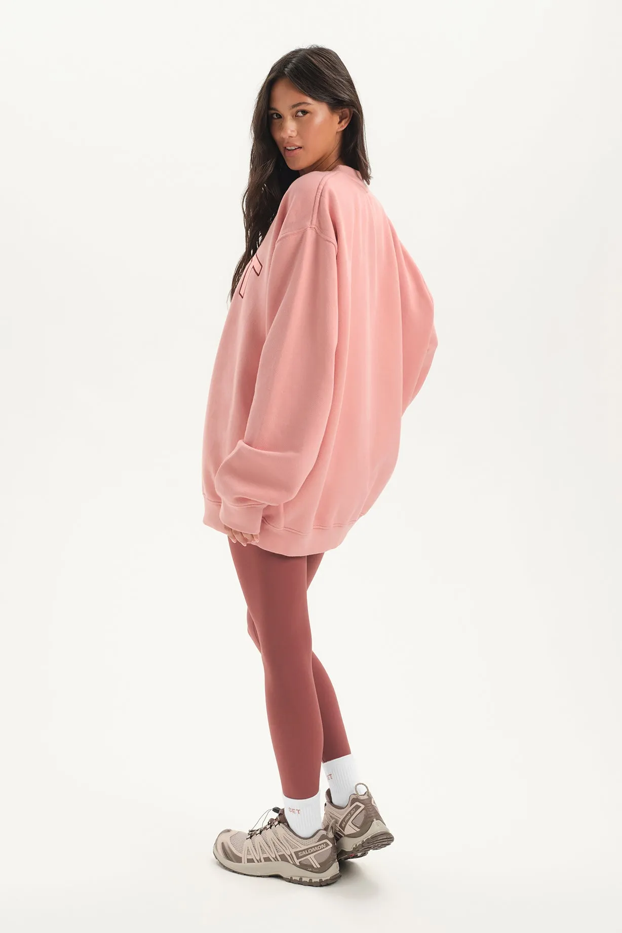 MIDWEIGHT SWEATS STAPLE SET CREWNECK - EMBER sold by SETactive product image thumbnail 4