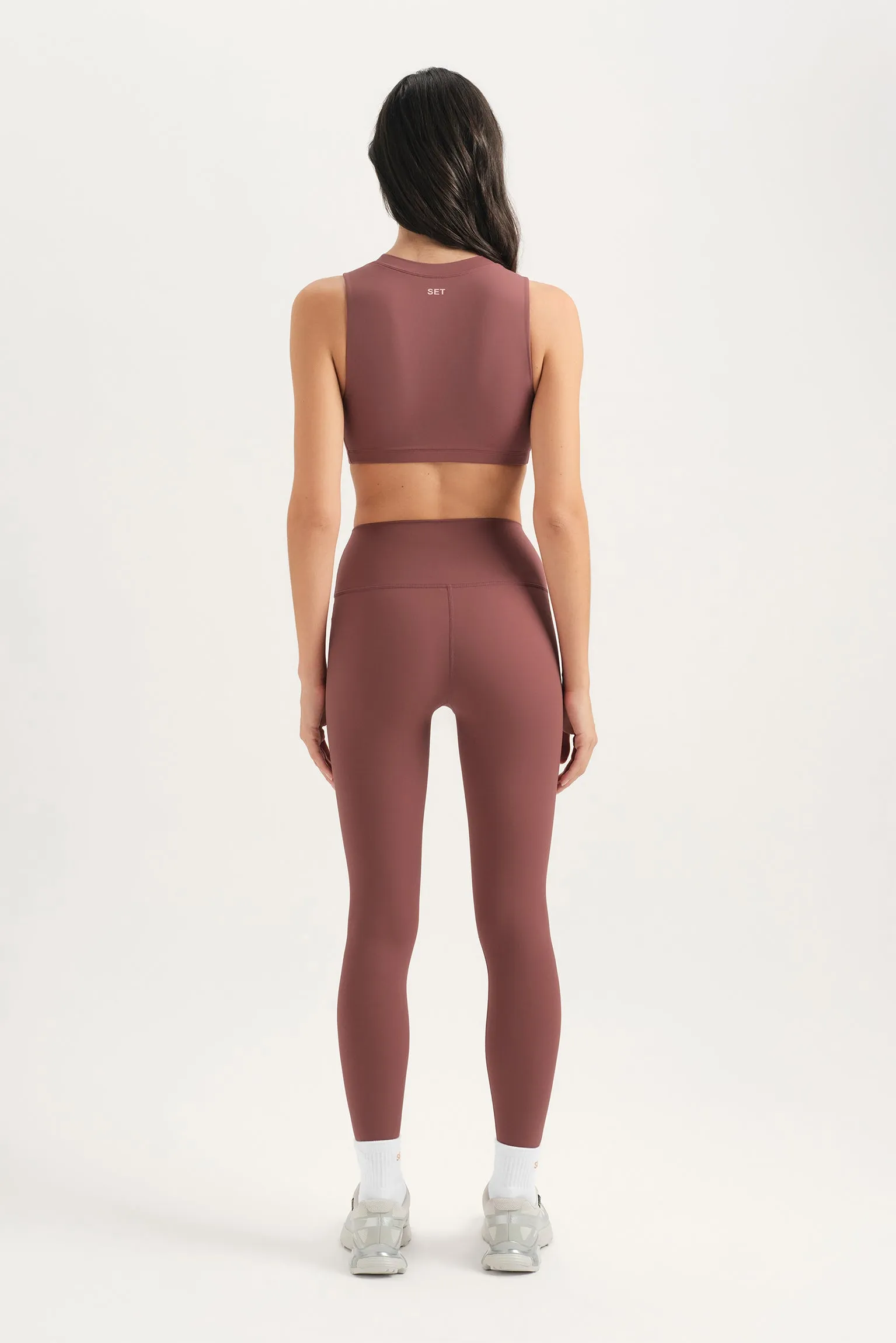 AIRLUXE BREATHE CROP LEAN BRA - EMBER sold by SETactive product image thumbnail 4