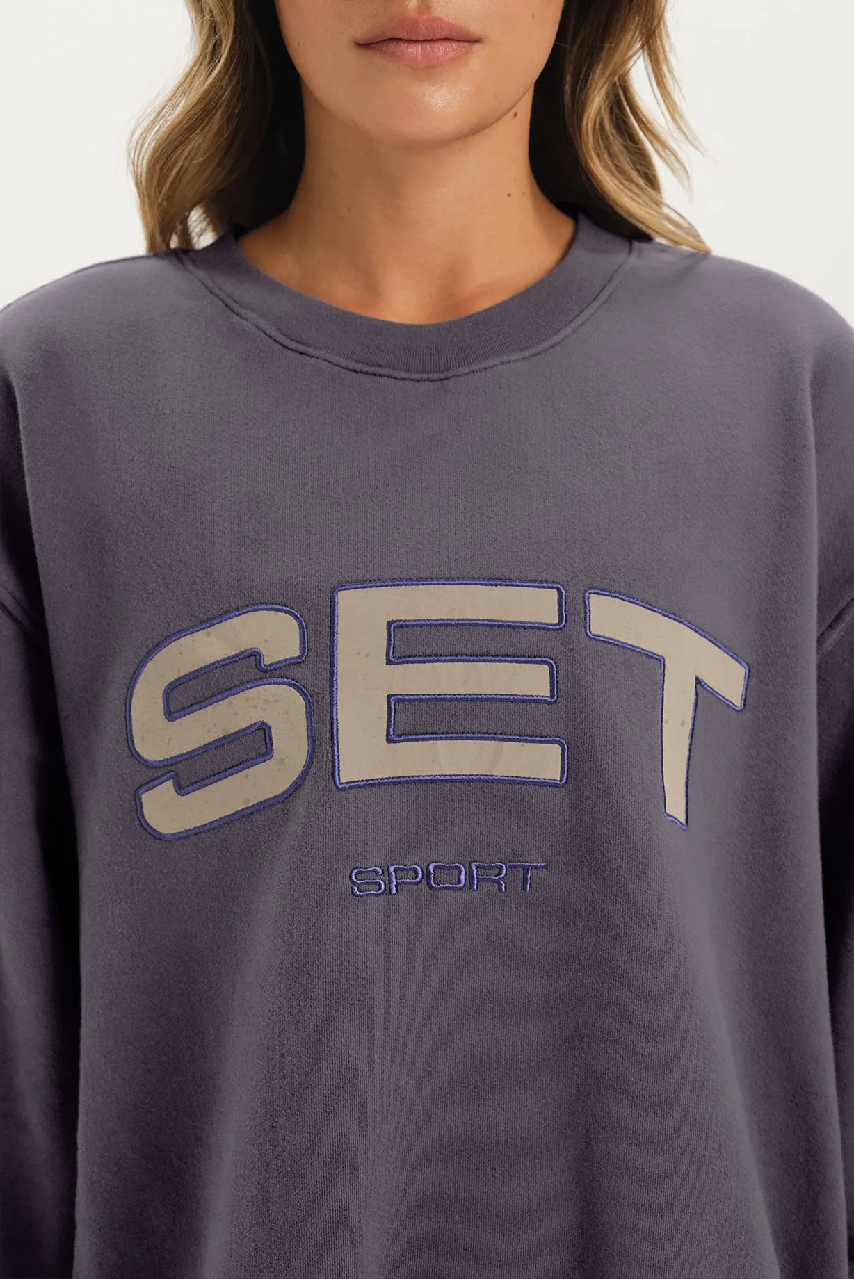 MIDWEIGHT SWEATS STAPLE SET CREWNECK - EVEREST sold by SETactive product image thumbnail 5